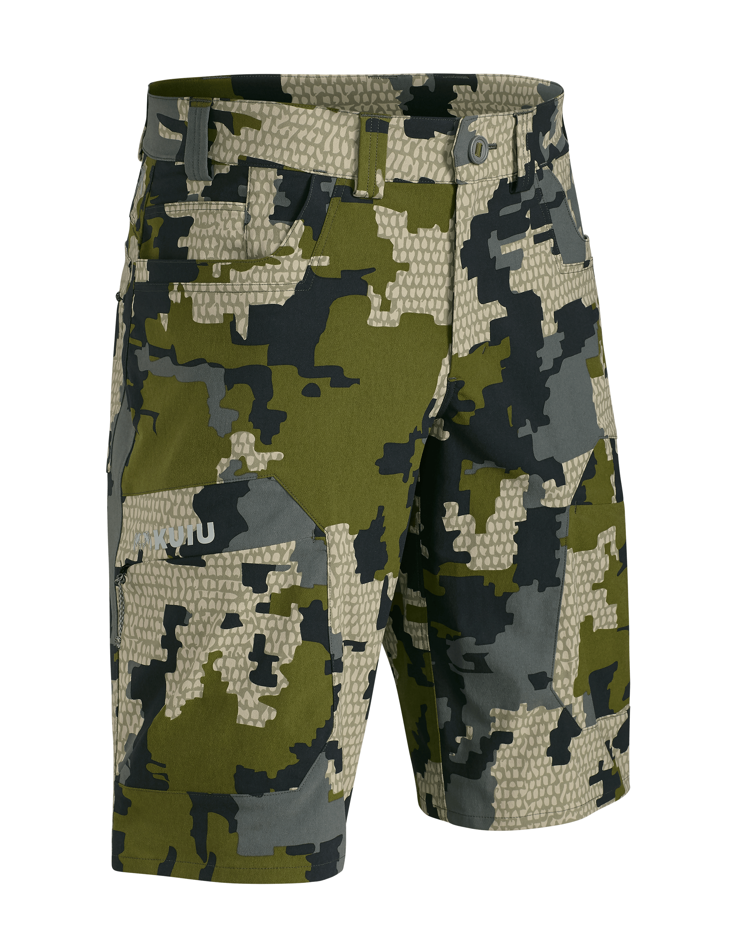 KUIU Outlet Kutana Stretch Woven 13 Short in Verde | Size 42