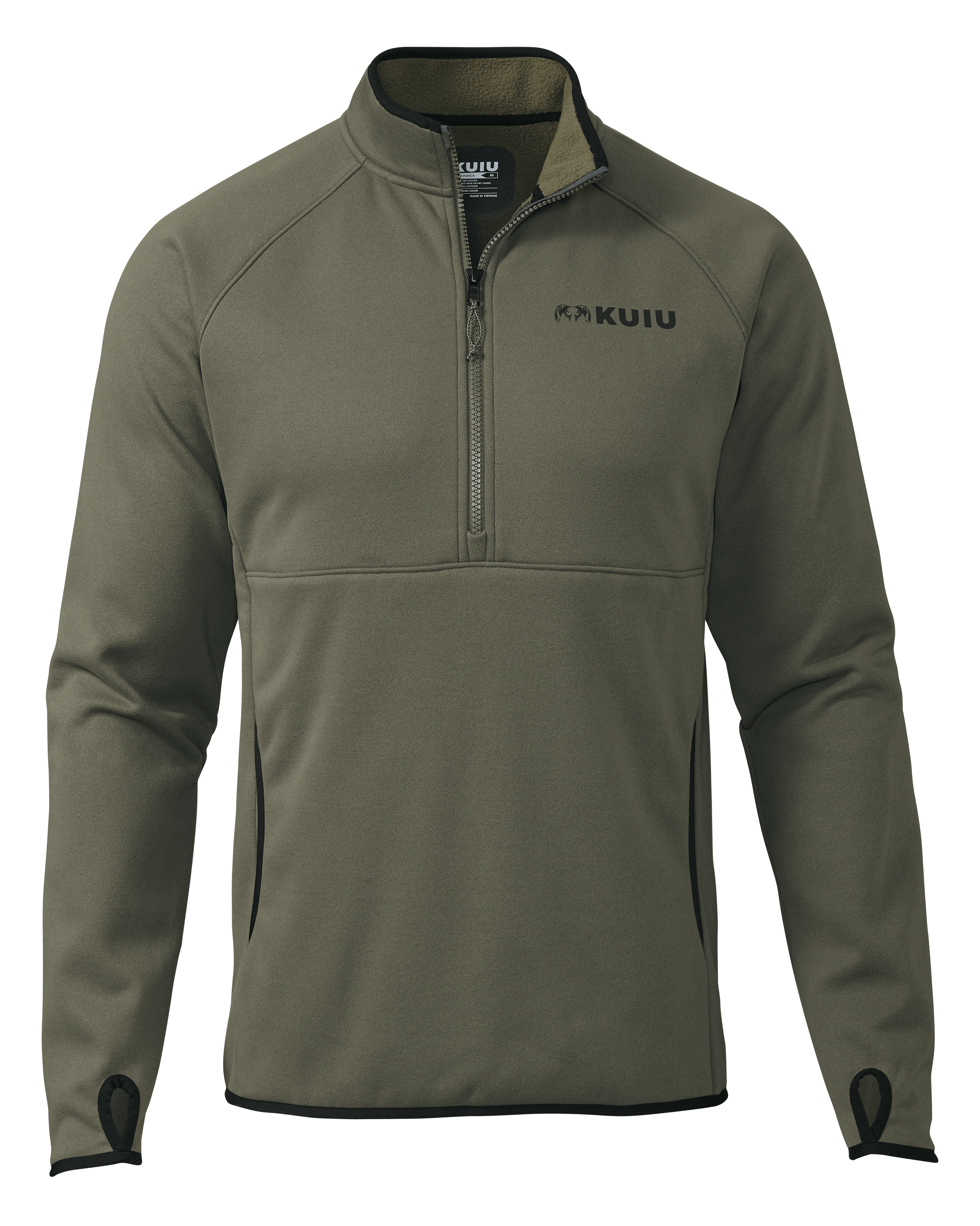 KUIU Encounter 290 Fleece Zip Hunting Shirt in Ash | Size 3XL