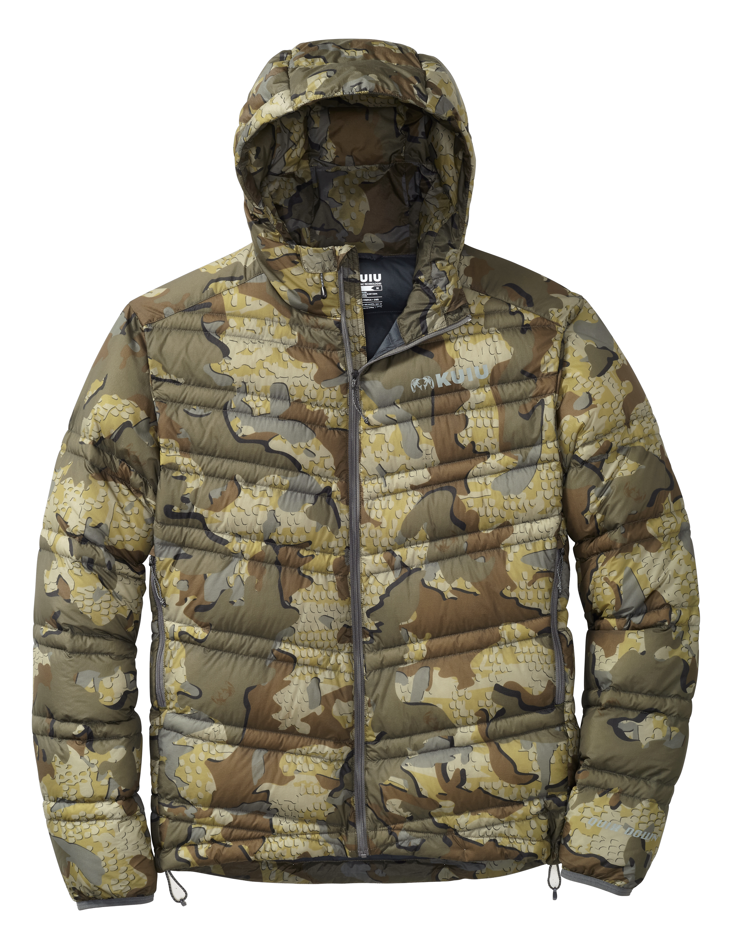 KUIU Outlet Super Down ULTRA Hooded Hunting Jacket in Valo | Size 3XL