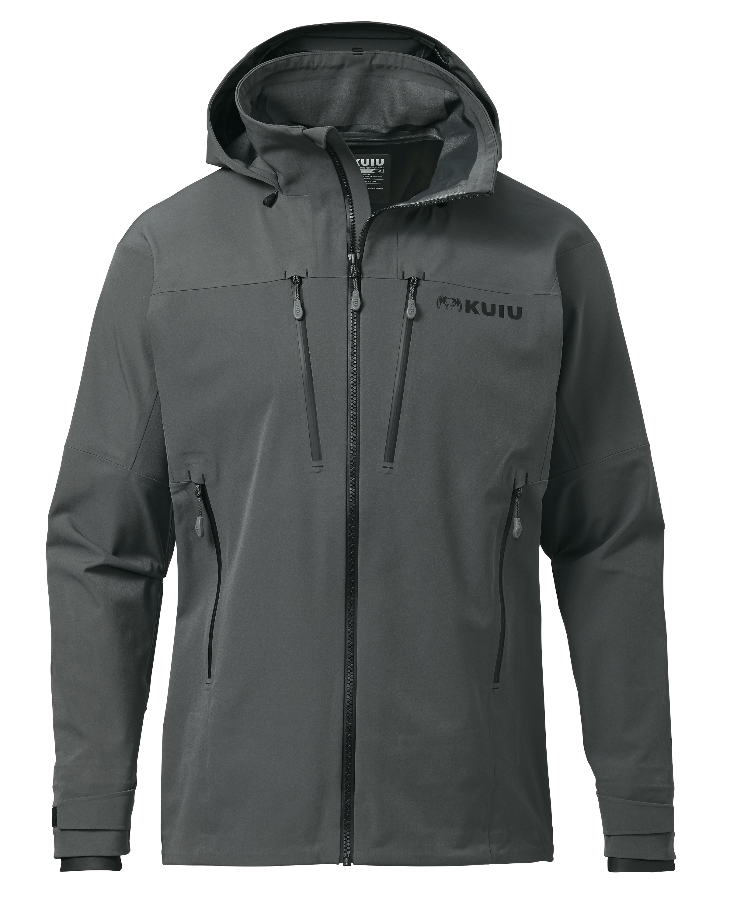 KUIU Yukon TR Rain Hunting Jacket in Gunmetal | Size 3XL