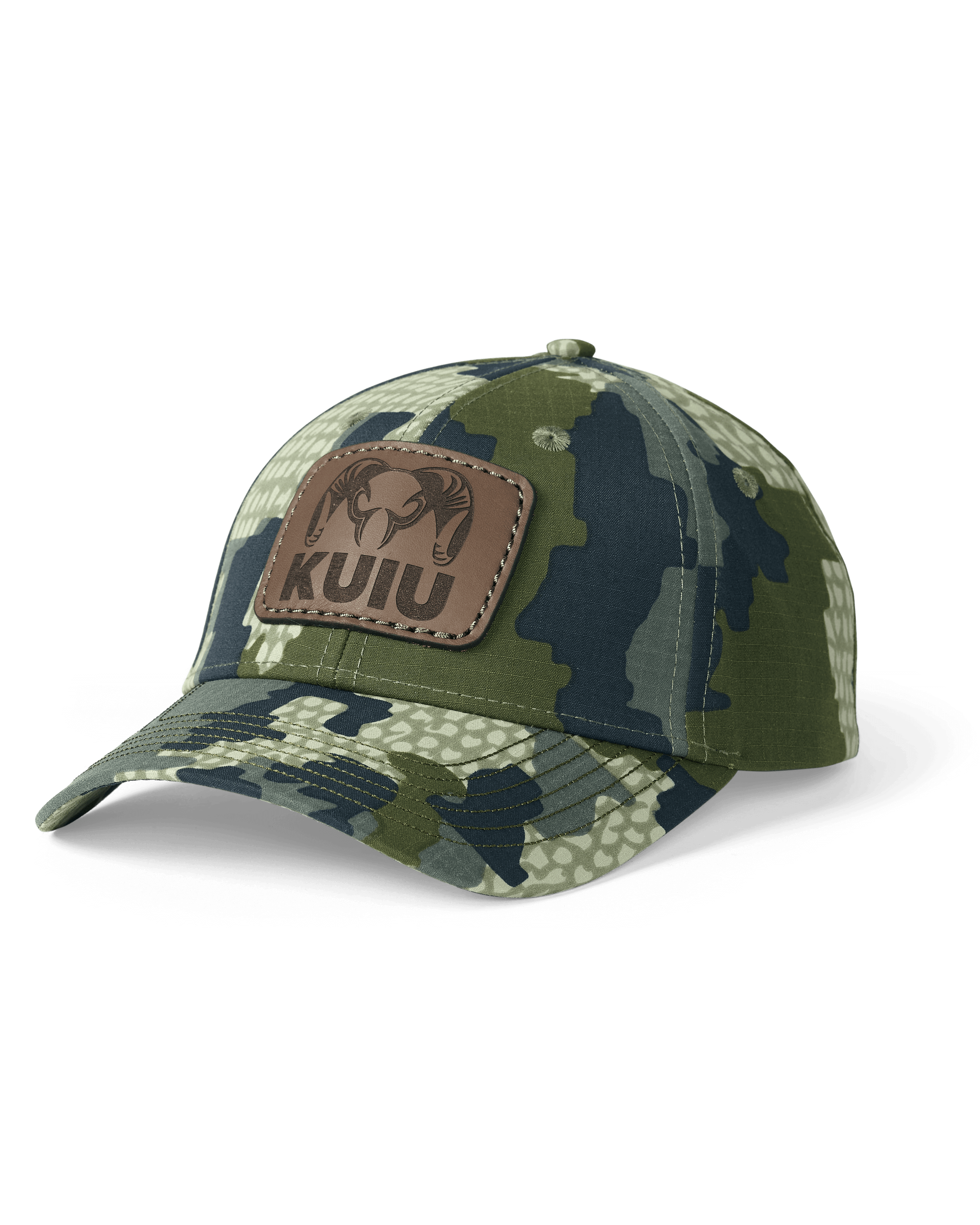 KUIU PRO Leather Patch Hat in Verde