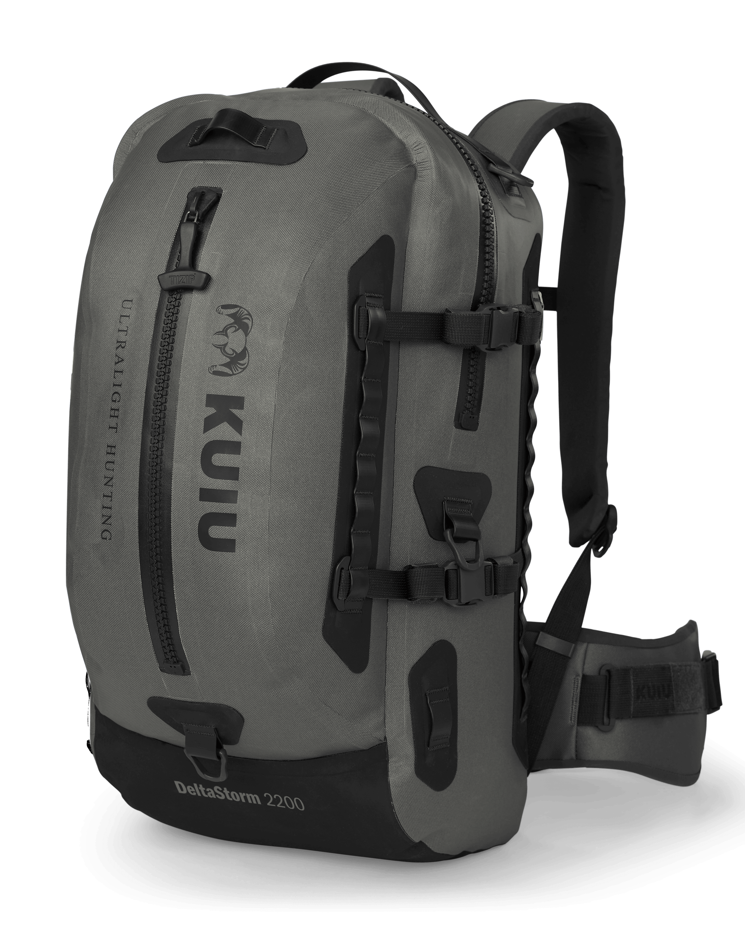 KUIU DeltaStorm 2200 Day Bag Pack Submersible Backpack in Stone Hunting Pack