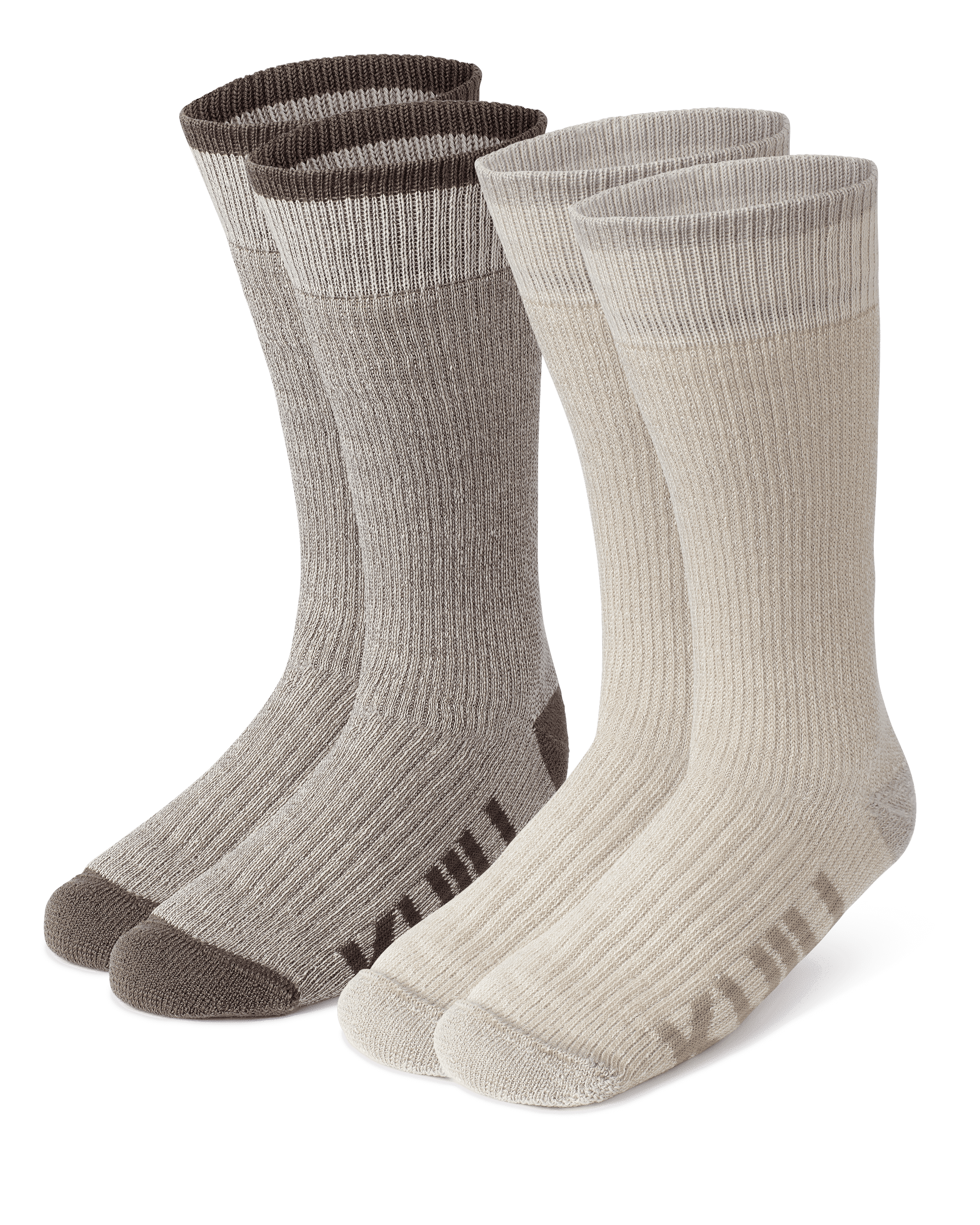 KUIU  Wool Socks Gift Set | Brown-Khaki in Brown Khaki | Size XL