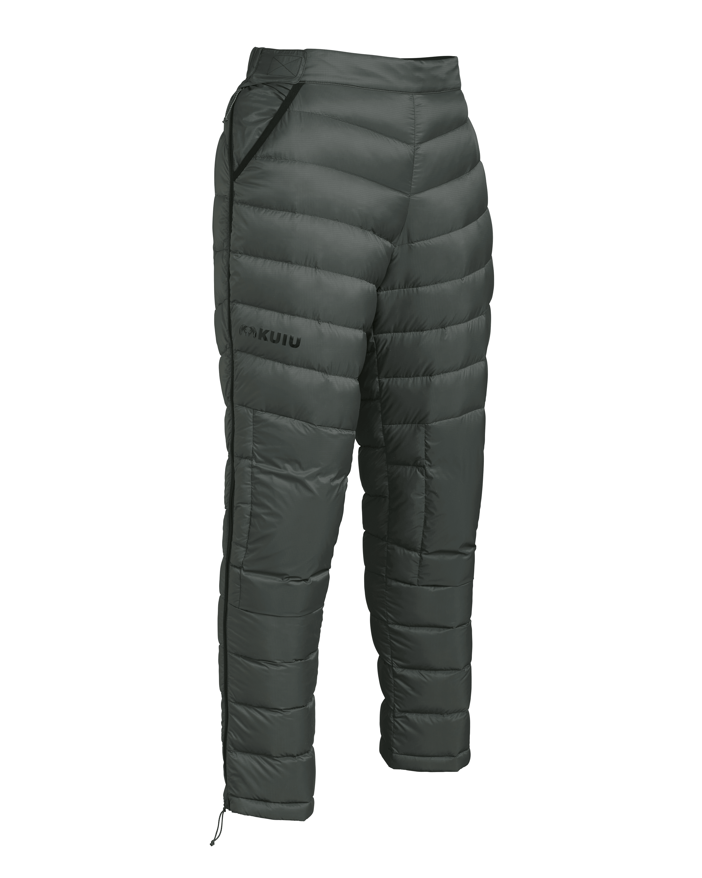 KUIU Women's Super Down LT Hunting Pant in Gunmetal | Size XL