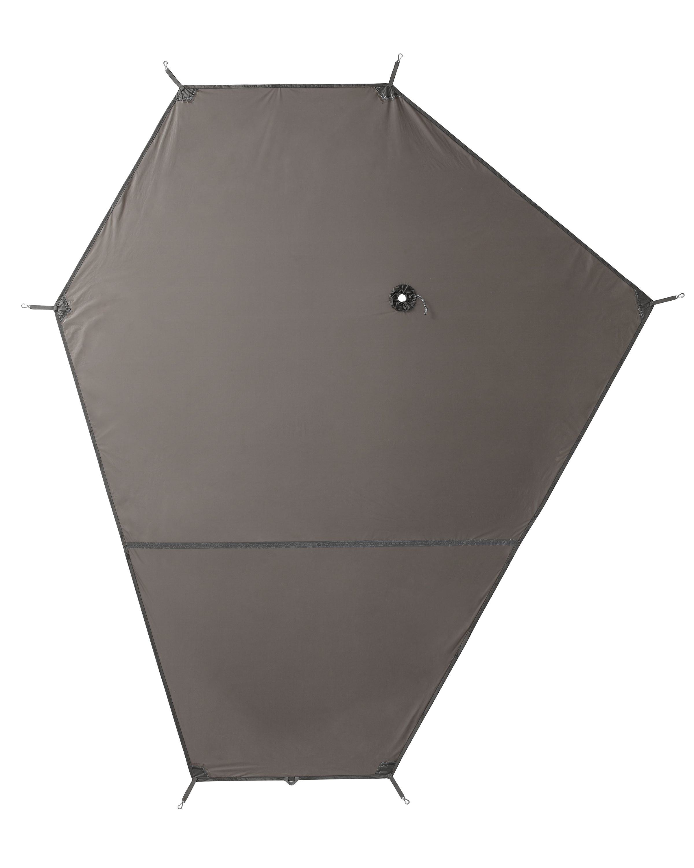 KUIU Summit Star 1 Person Tent Footprint in Gunmetal