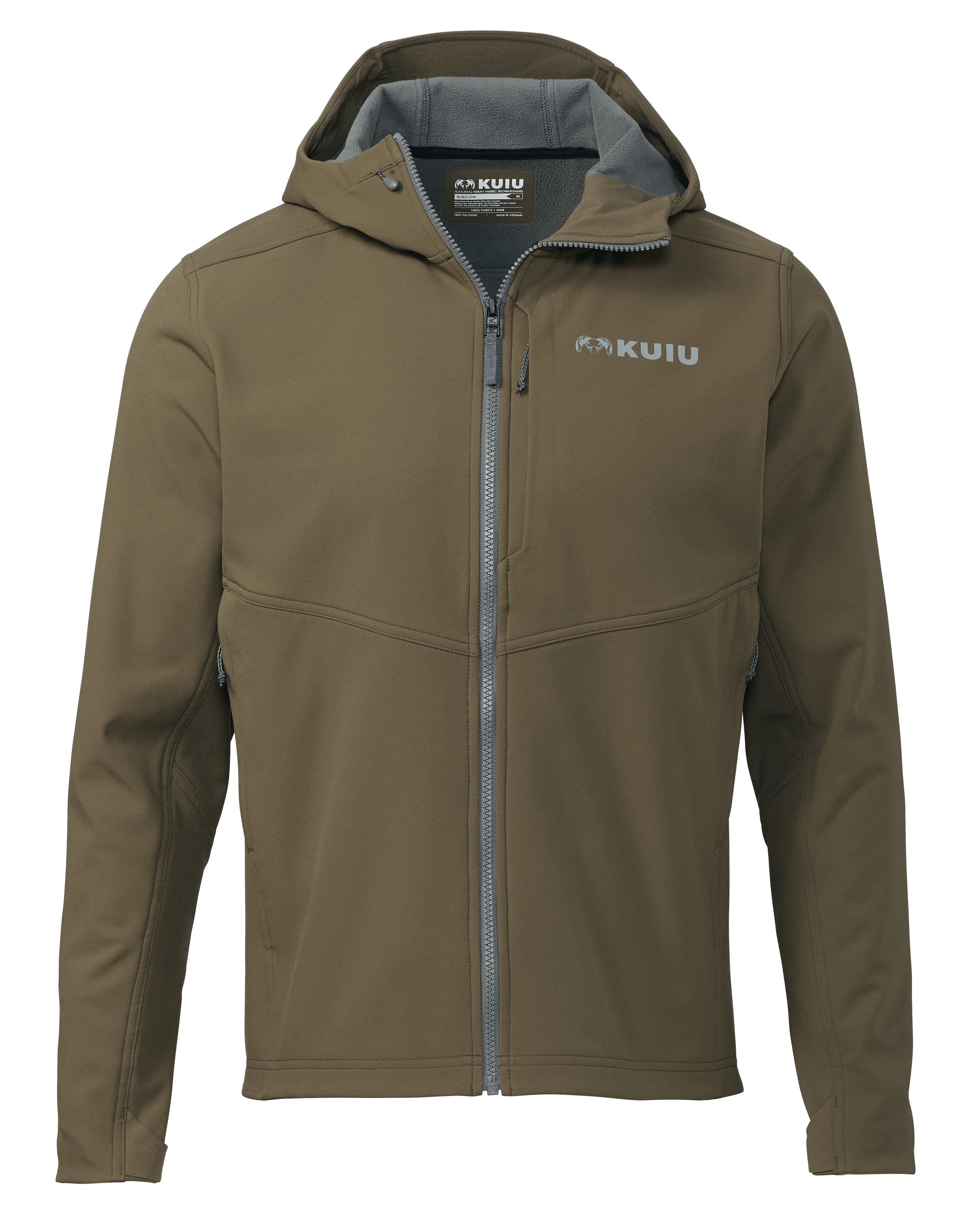 KUIU Rubicon Hooded Hunting Jacket in Bourbon | Size 2XL