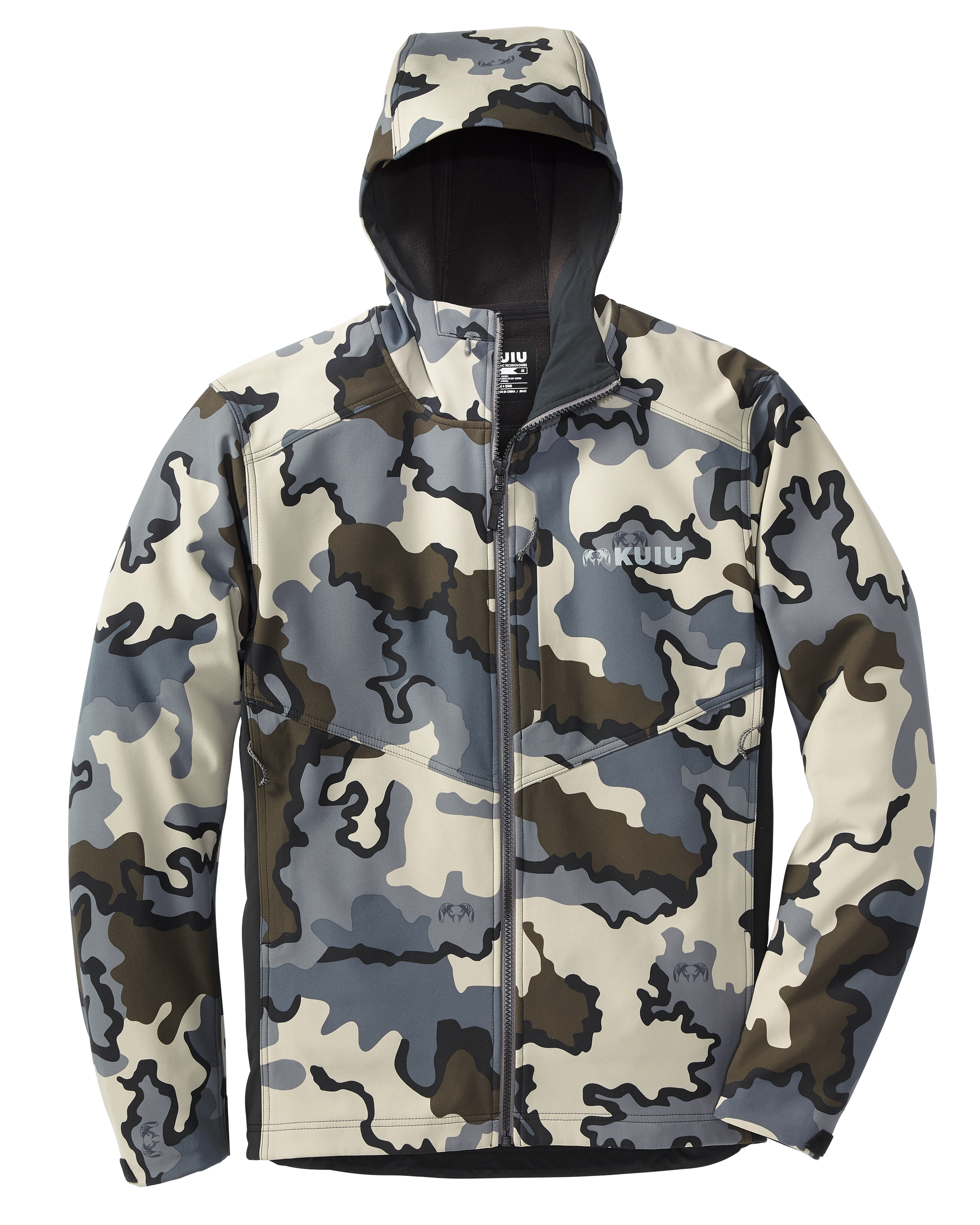 KUIU Rubicon Hooded Hunting Jacket in Vias | Small