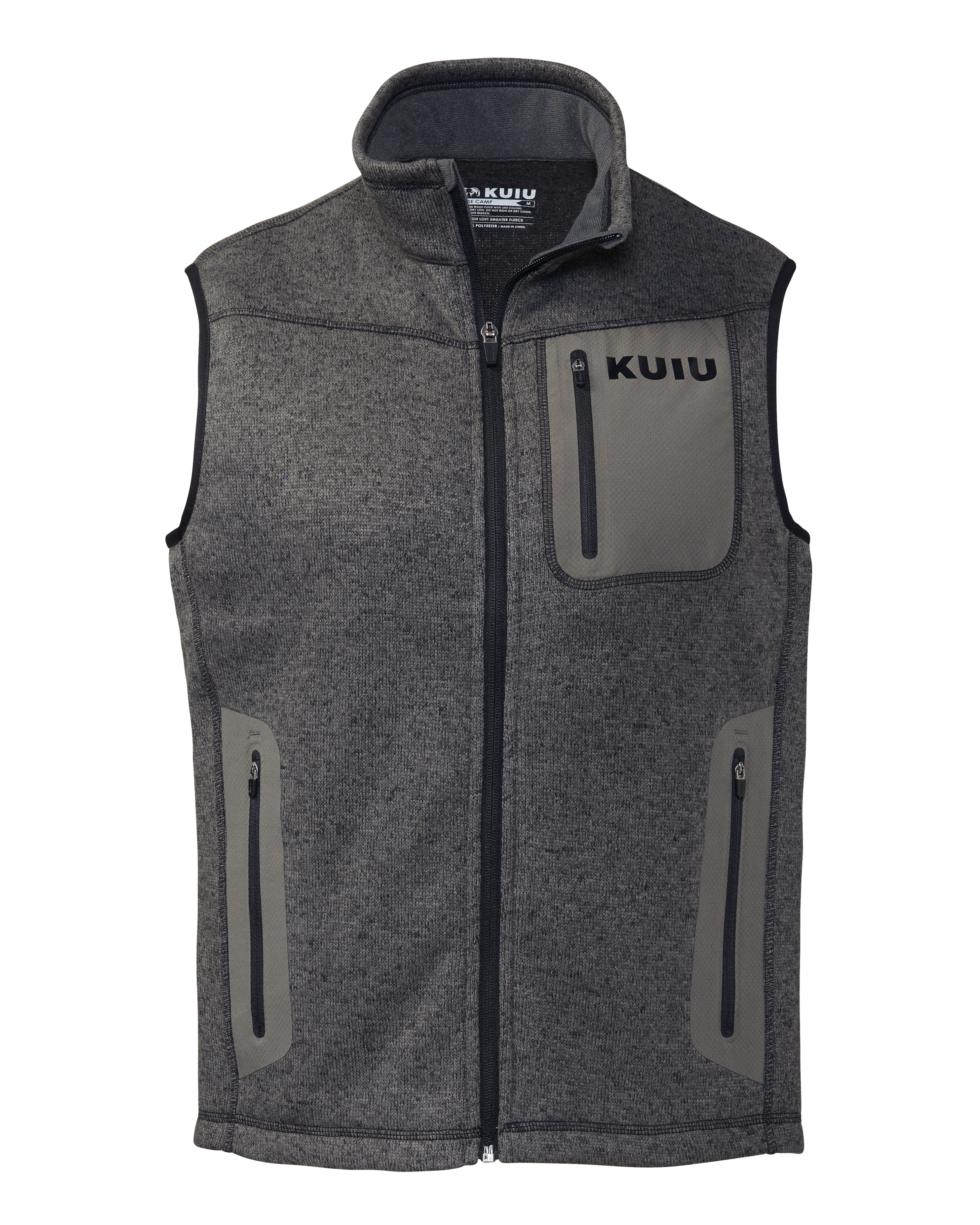 KUIU Base Camp Sweater Vest in Charcoal | Size 2XL