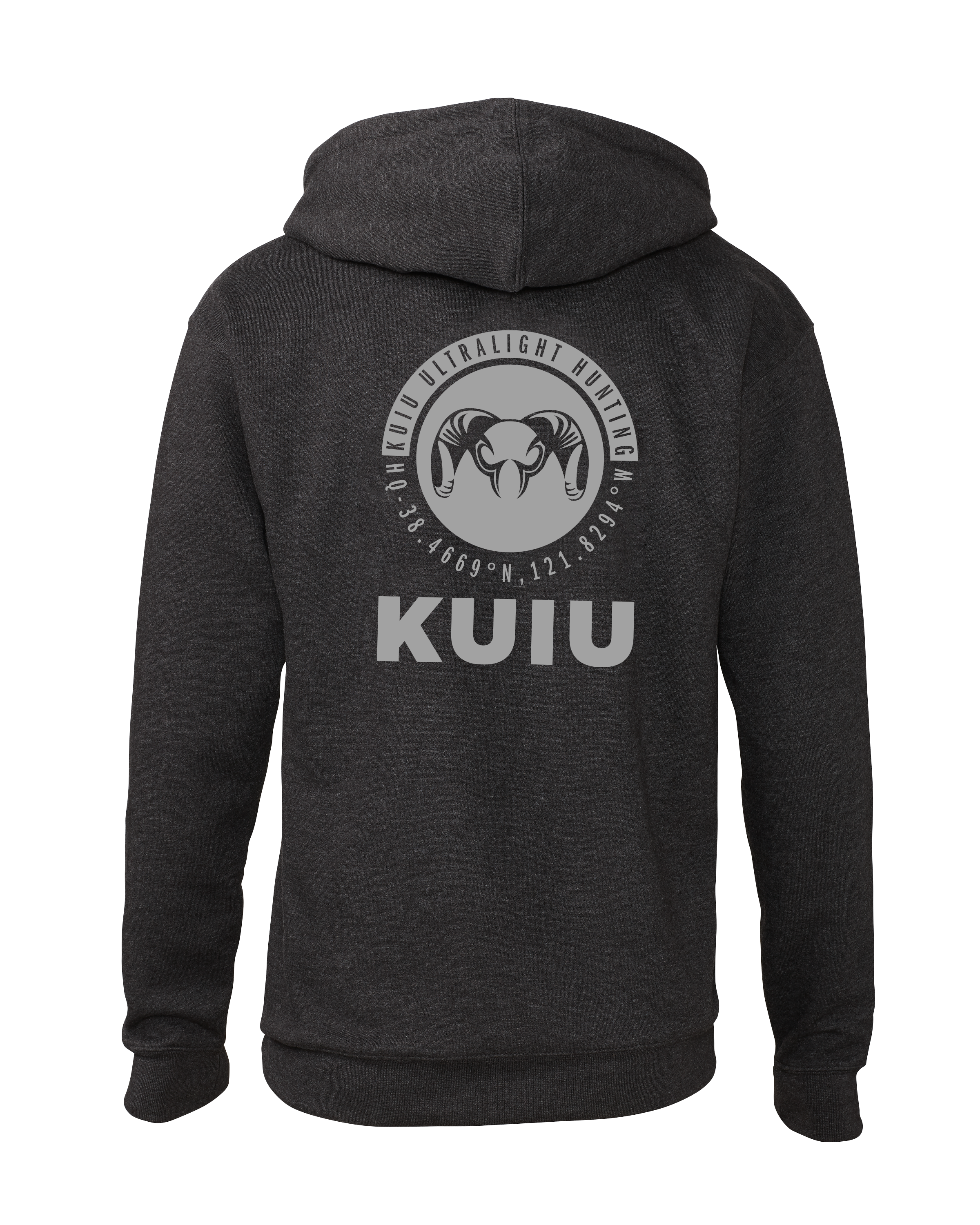 KUIU Outlet Coordinate Hunting Hoodie in Charcoal | Size 3XL