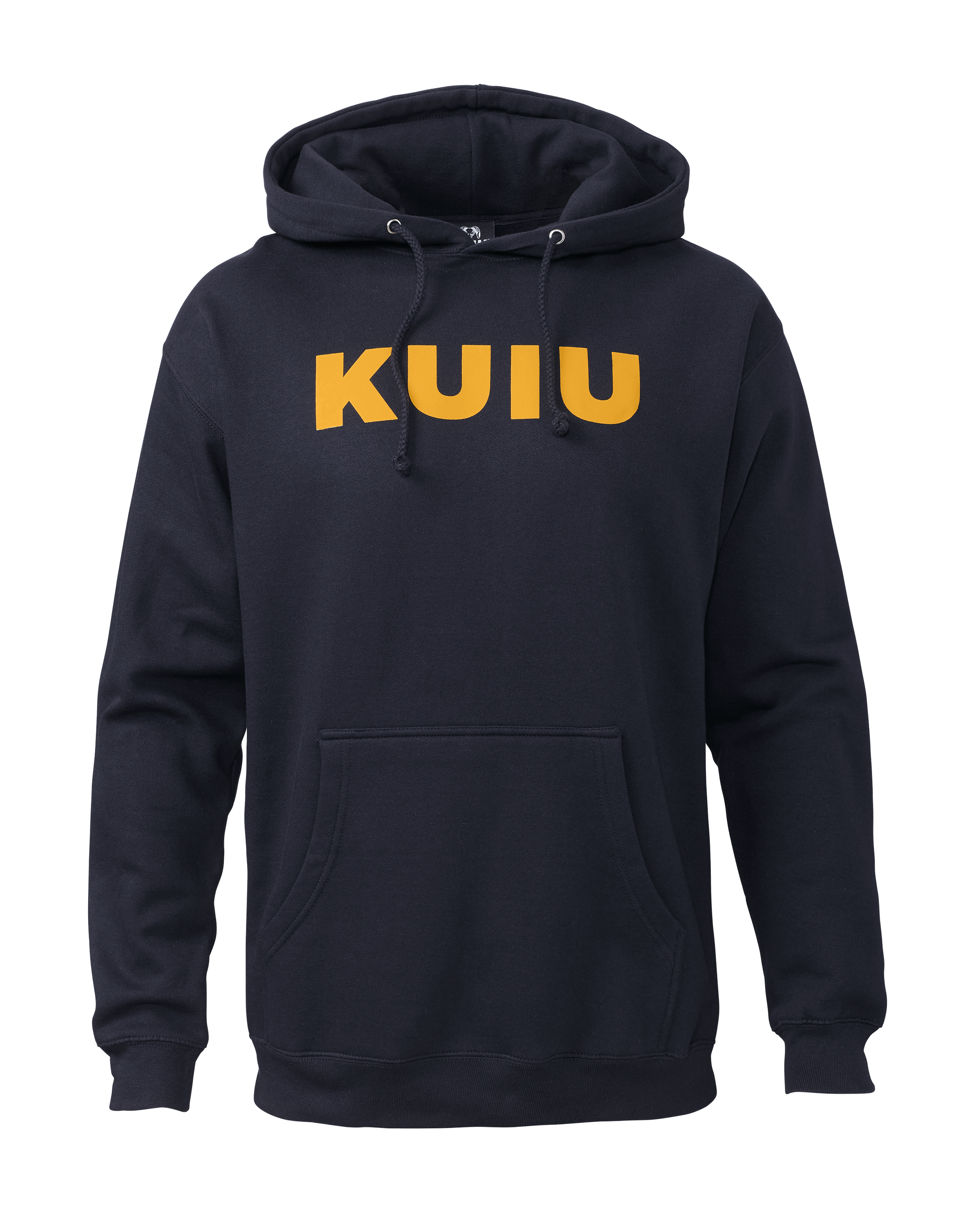 KUIU Outlet Ultralight Sleeve Logo Hunting Hoodie in Navy | Large