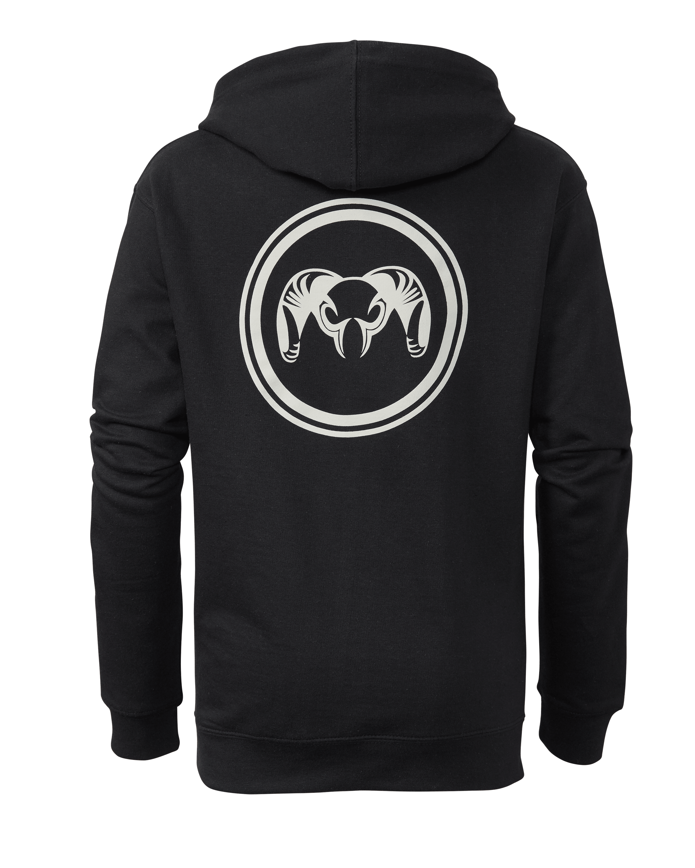 KUIU Outlet Youth Circle Ram Hunting Hoodie in Black | Medium