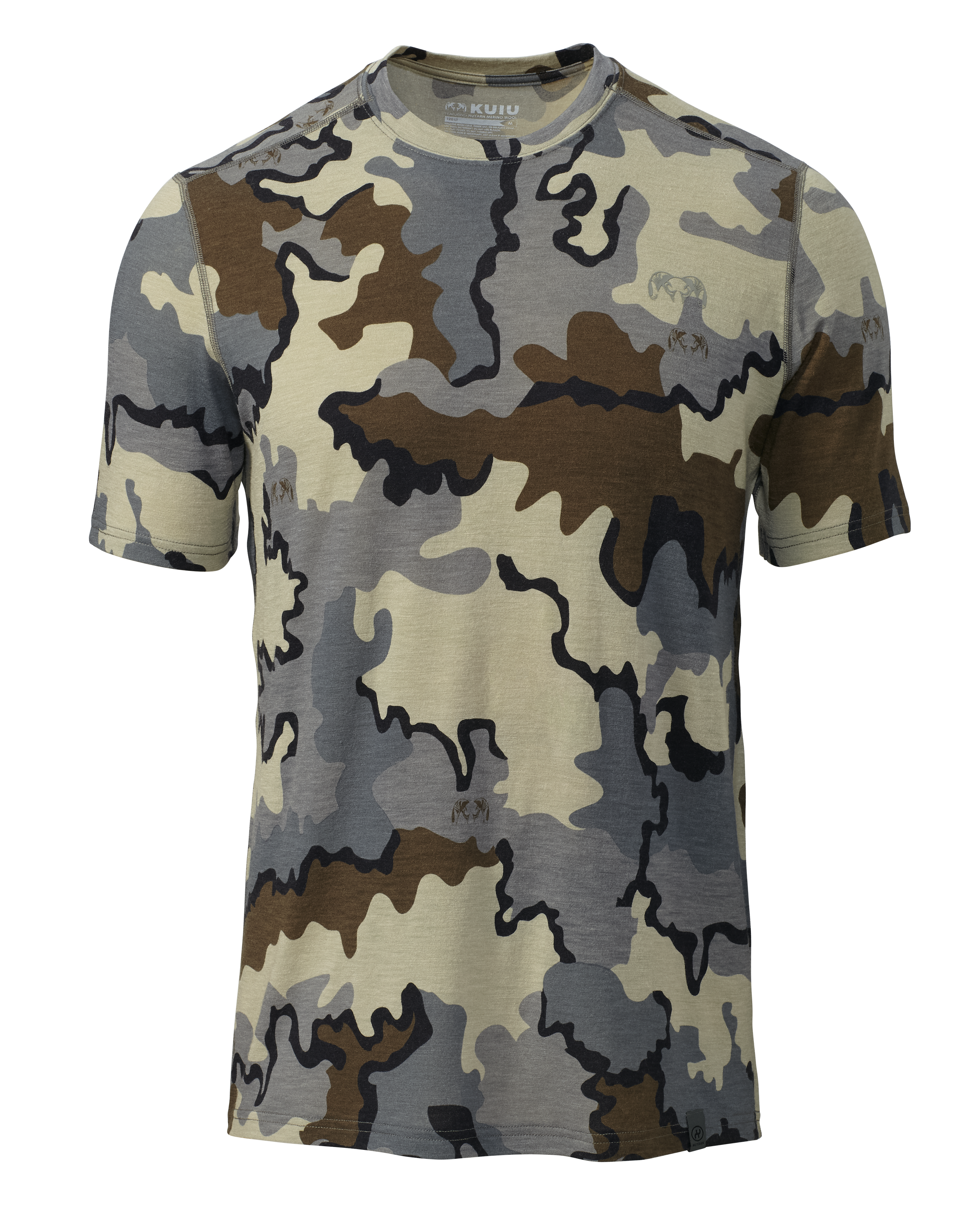 KUIU ULTRA  120 LT Short Sleeves Crew Hunting Shirt in Vias | Size 3XL