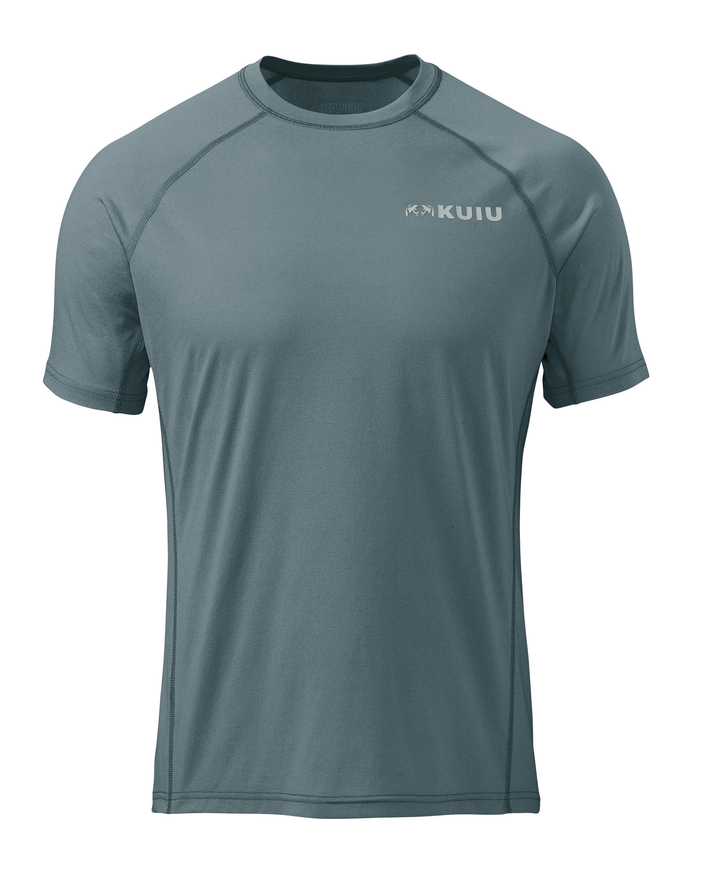 KUIU Peloton 118 Short Sleeves Crew Hunting Shirt in Storm | Size 3XL