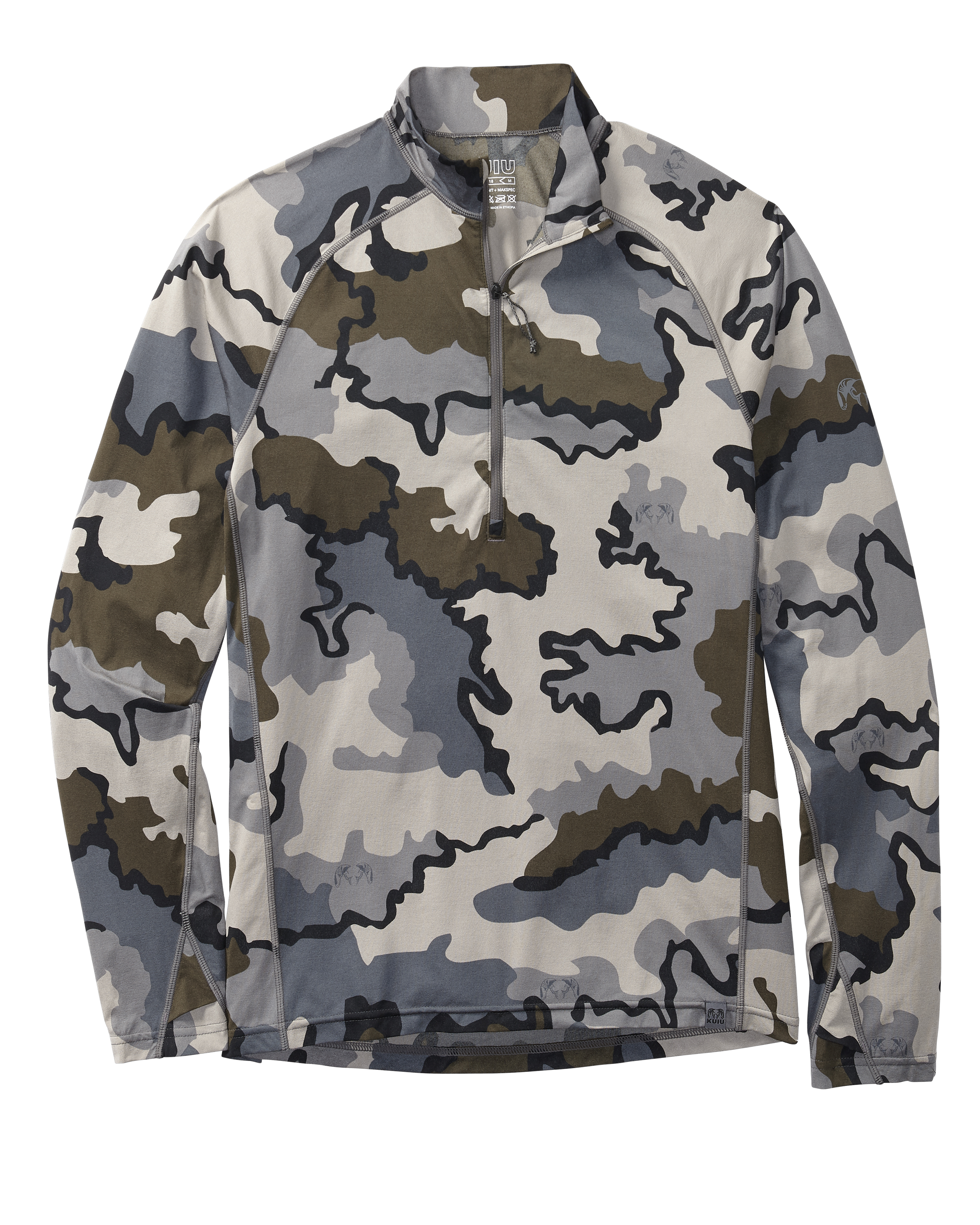 KUIU Peloton 118 Zip Hunting Shirt in Vias | Size 3XL