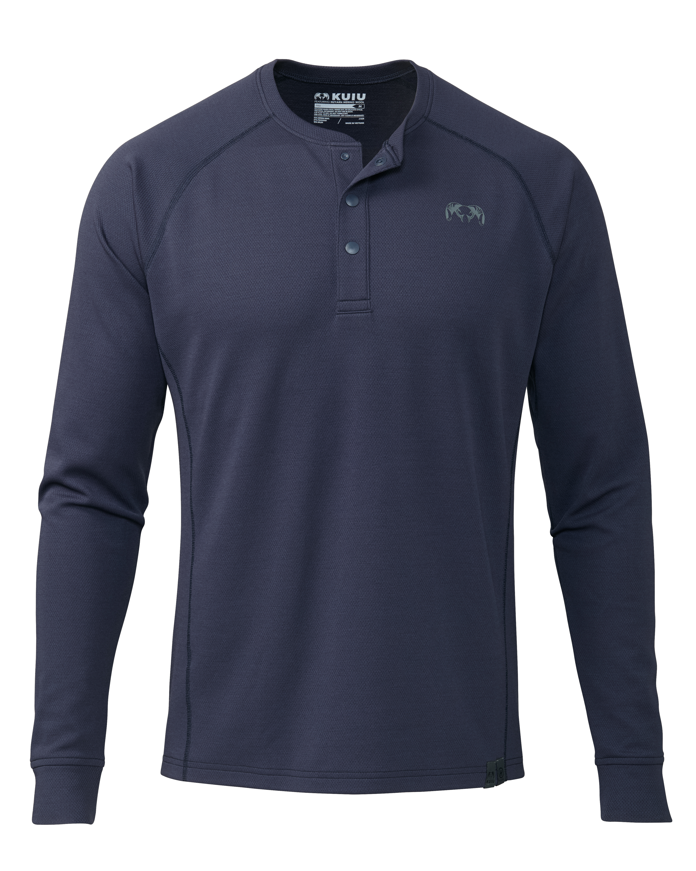 KUIU PRO  200 Henley in Steel Blue | Medium