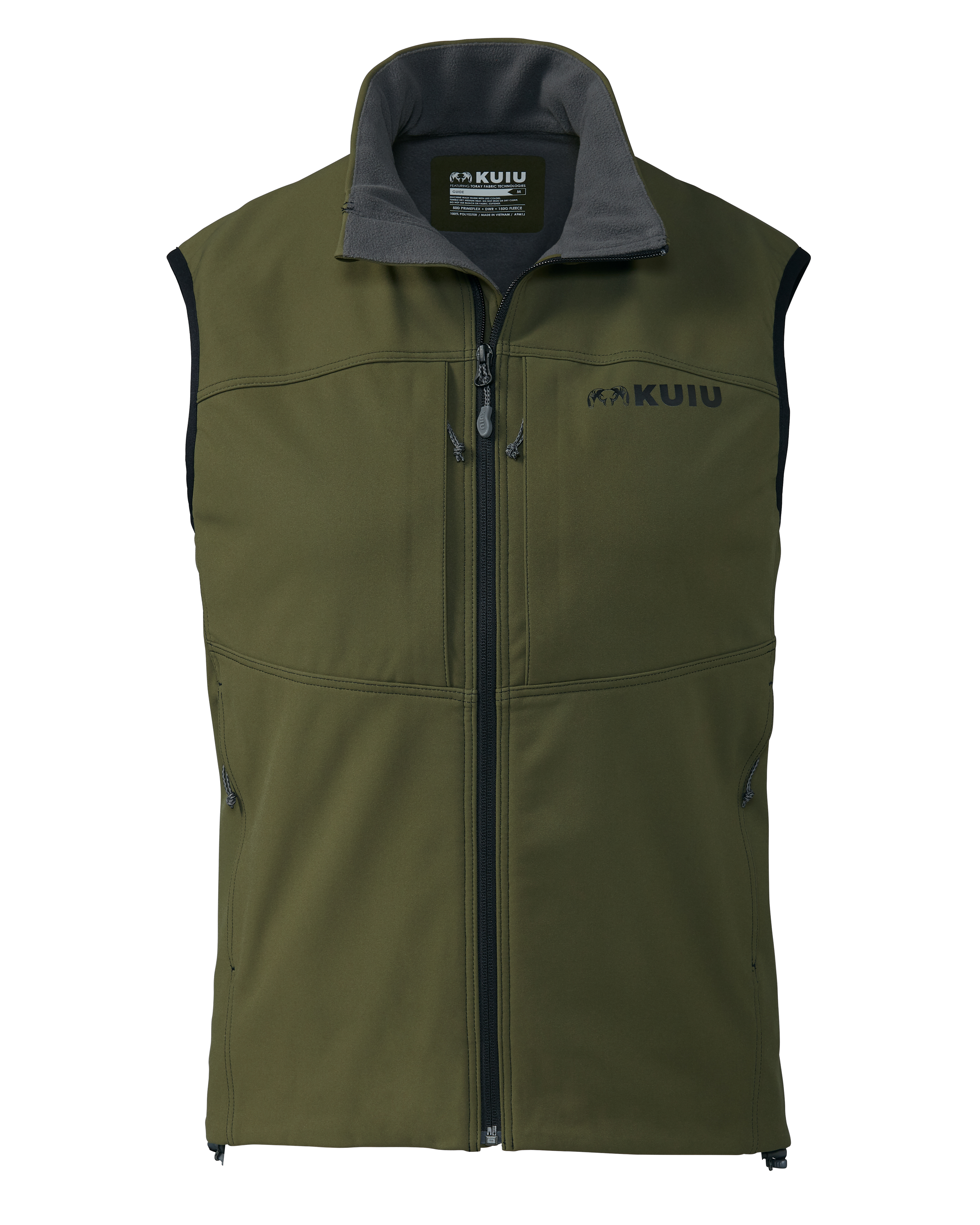 KUIU Guide DCS Hunting Vest in Olive | Size XL