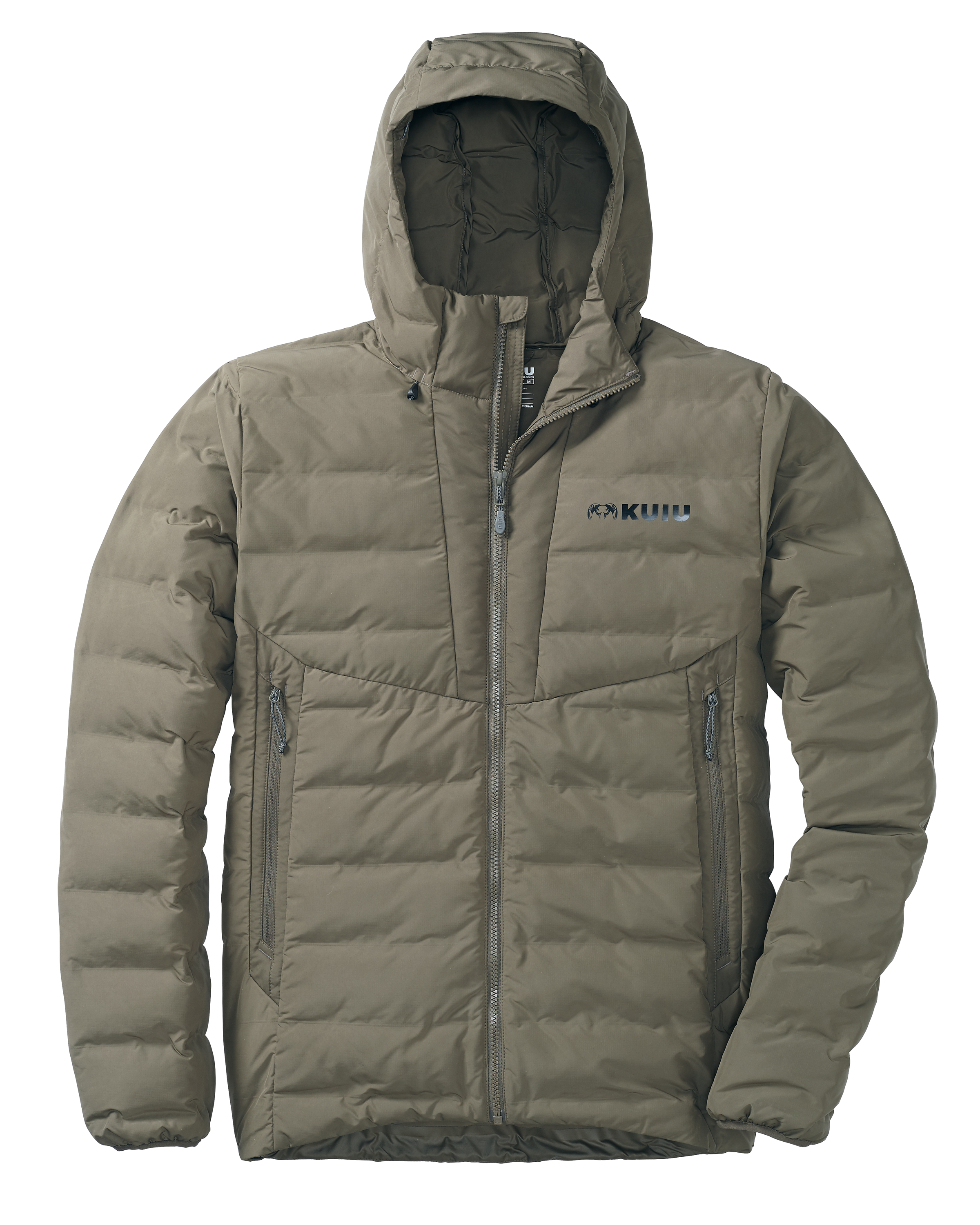 KUIU Elements Hooded Hunting Jacket in Ash | Size 2XL