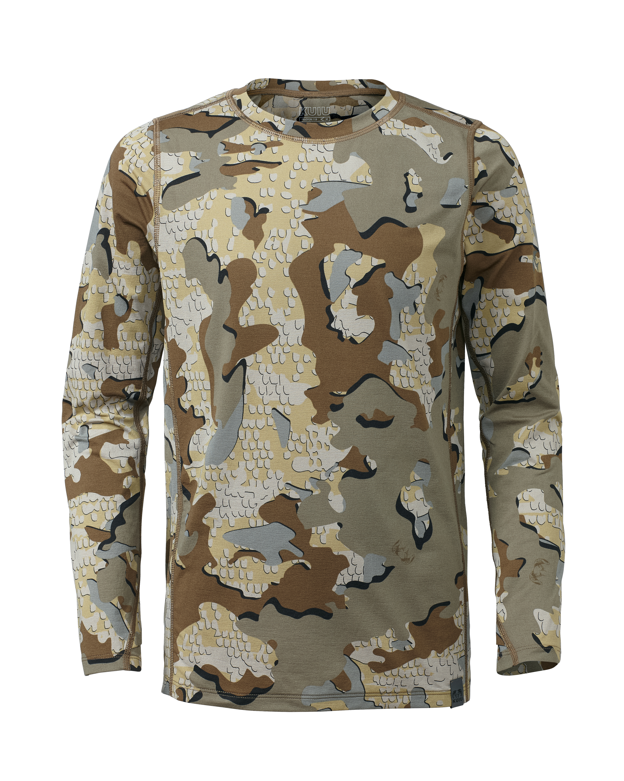 KUIU Youth Peloton 118 Long Sleeves Crew Hunting Shirt in Valo | Size YL