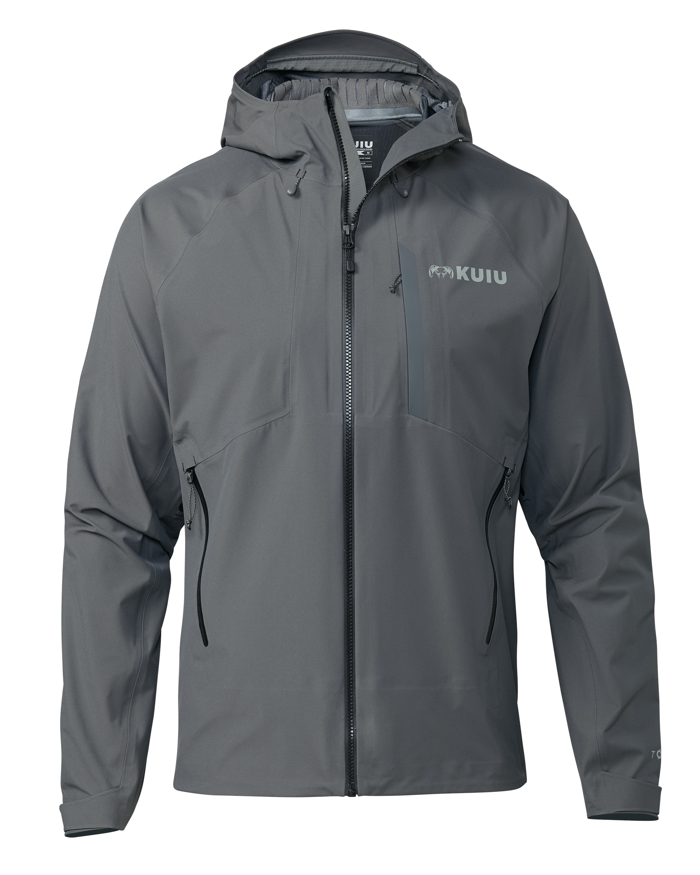 KUIU Chugach TR Rain Hunting Jacket in Gunmetal | Size 3XL