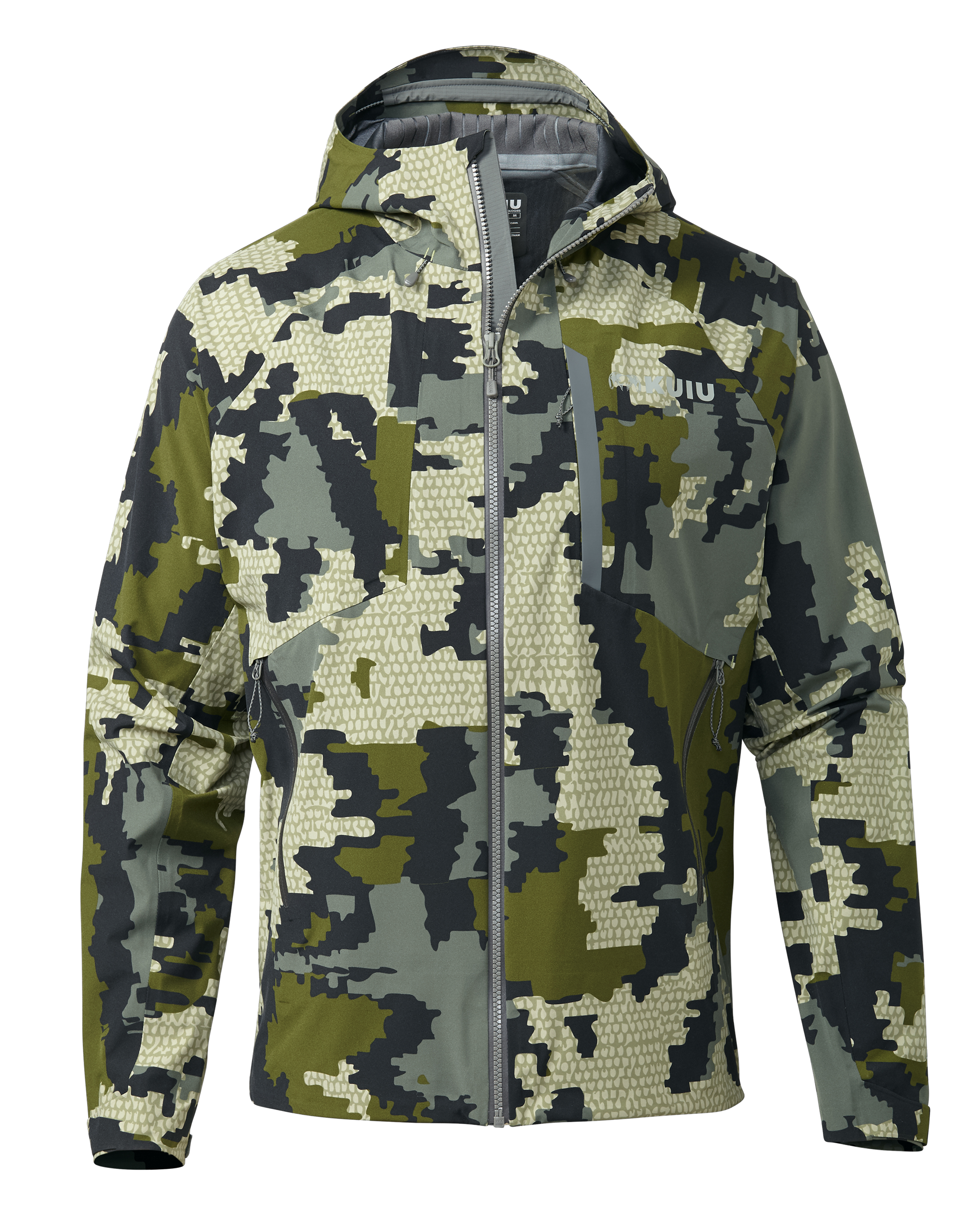 KUIU Chugach TR Rain Hunting Jacket in Verde | Size Small