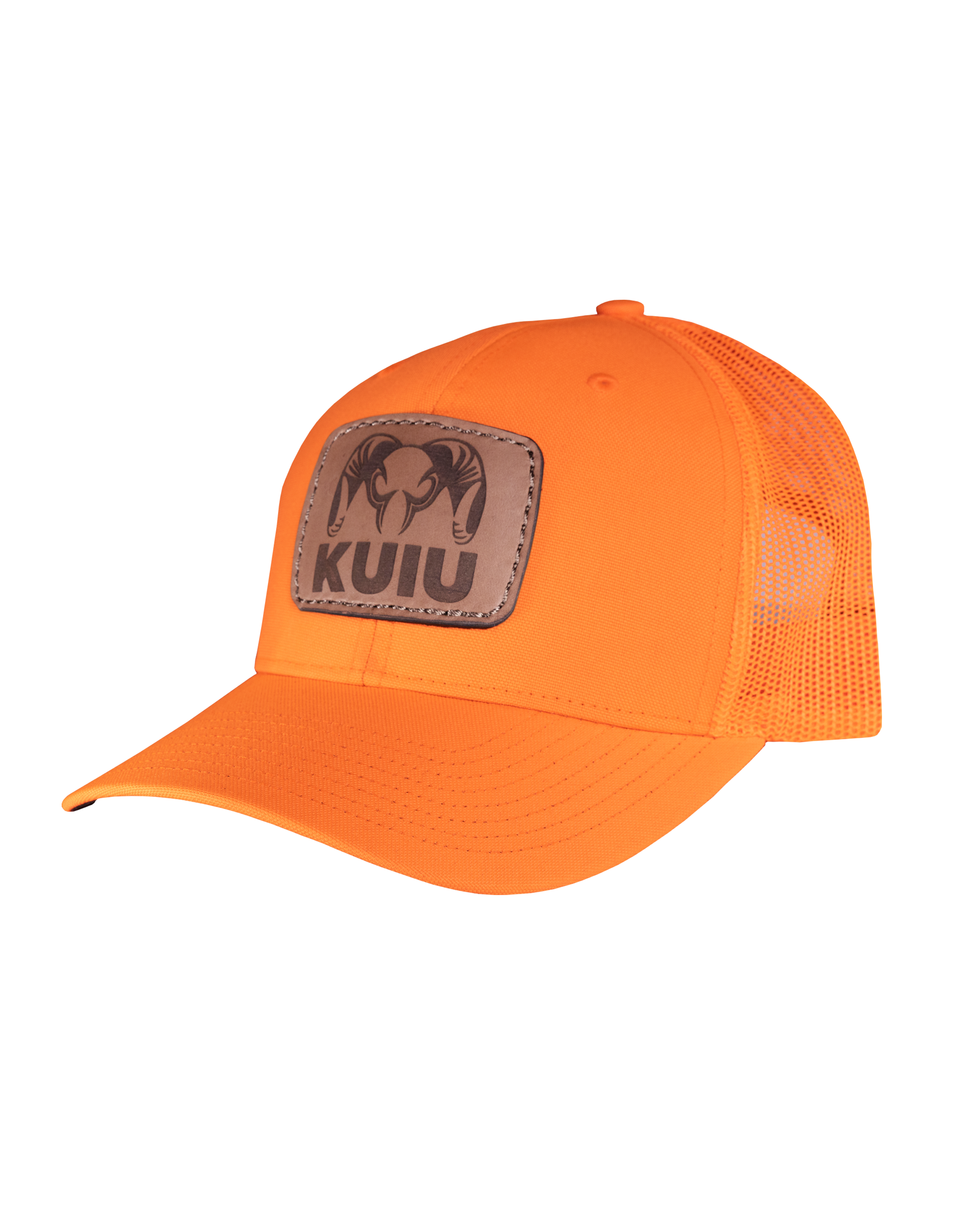 KUIU Retro Mesh Snap Back Hat in Blaze Orange