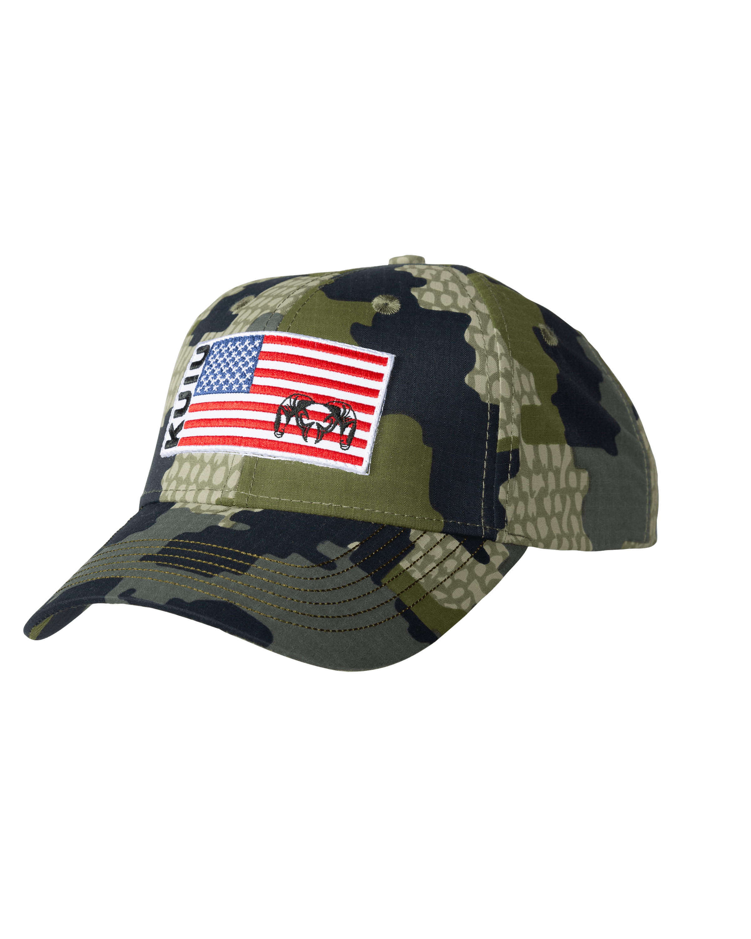 KUIU Patriotic Flag Hat in Verde