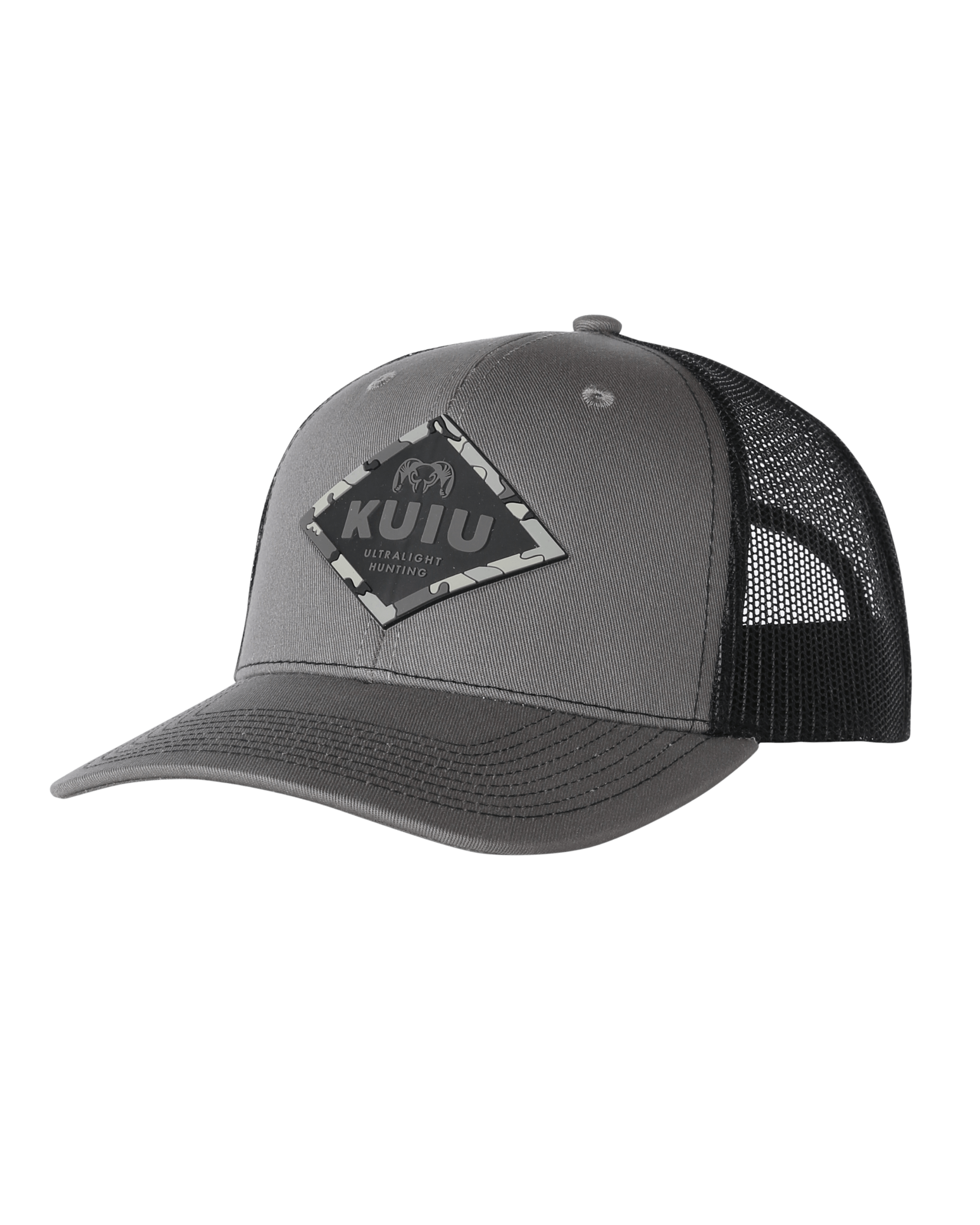 KUIU Vias Storm Sign Hat in Charcoal/Black