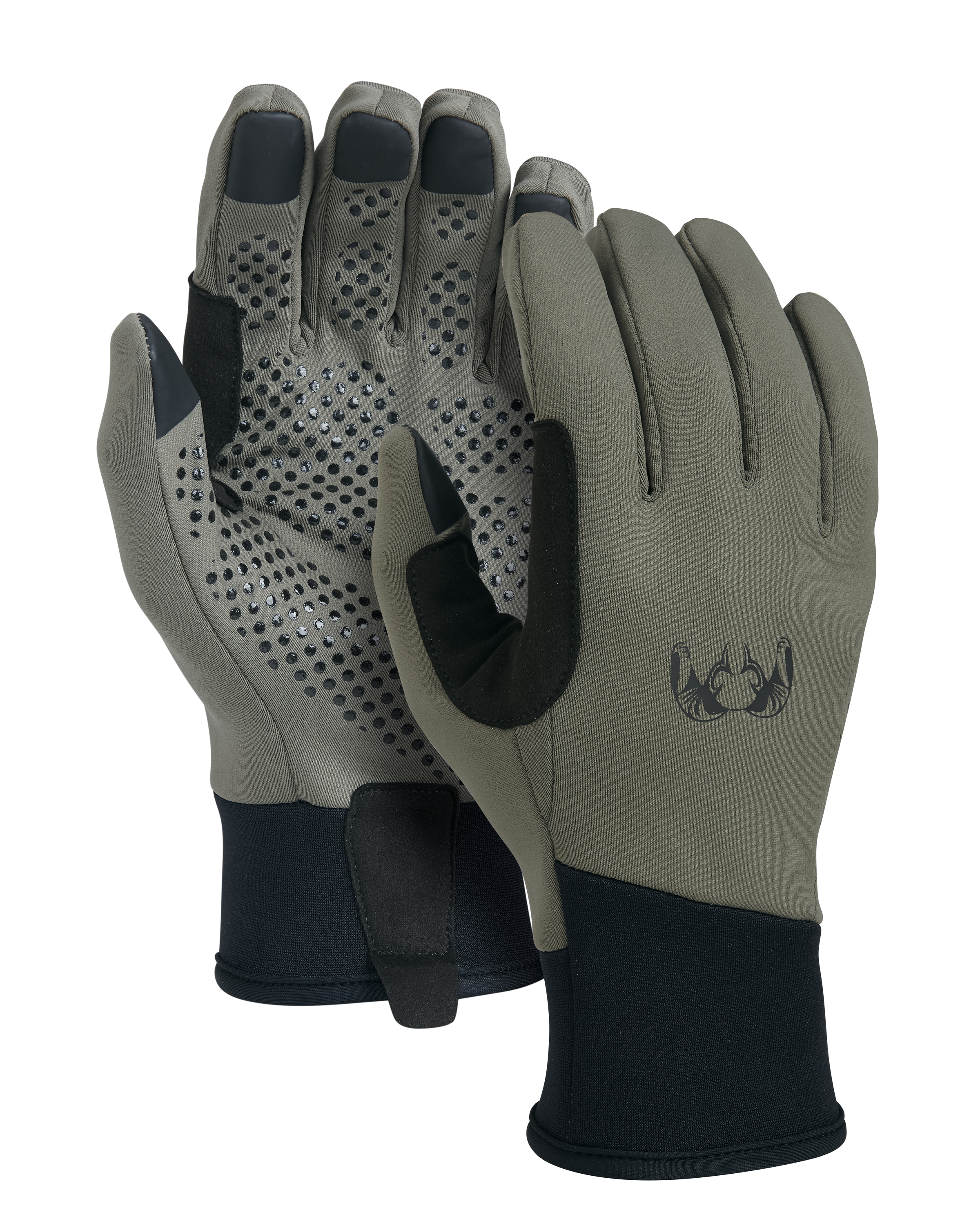 KUIU Axis Hunting Glove in Ash | Size 2XL