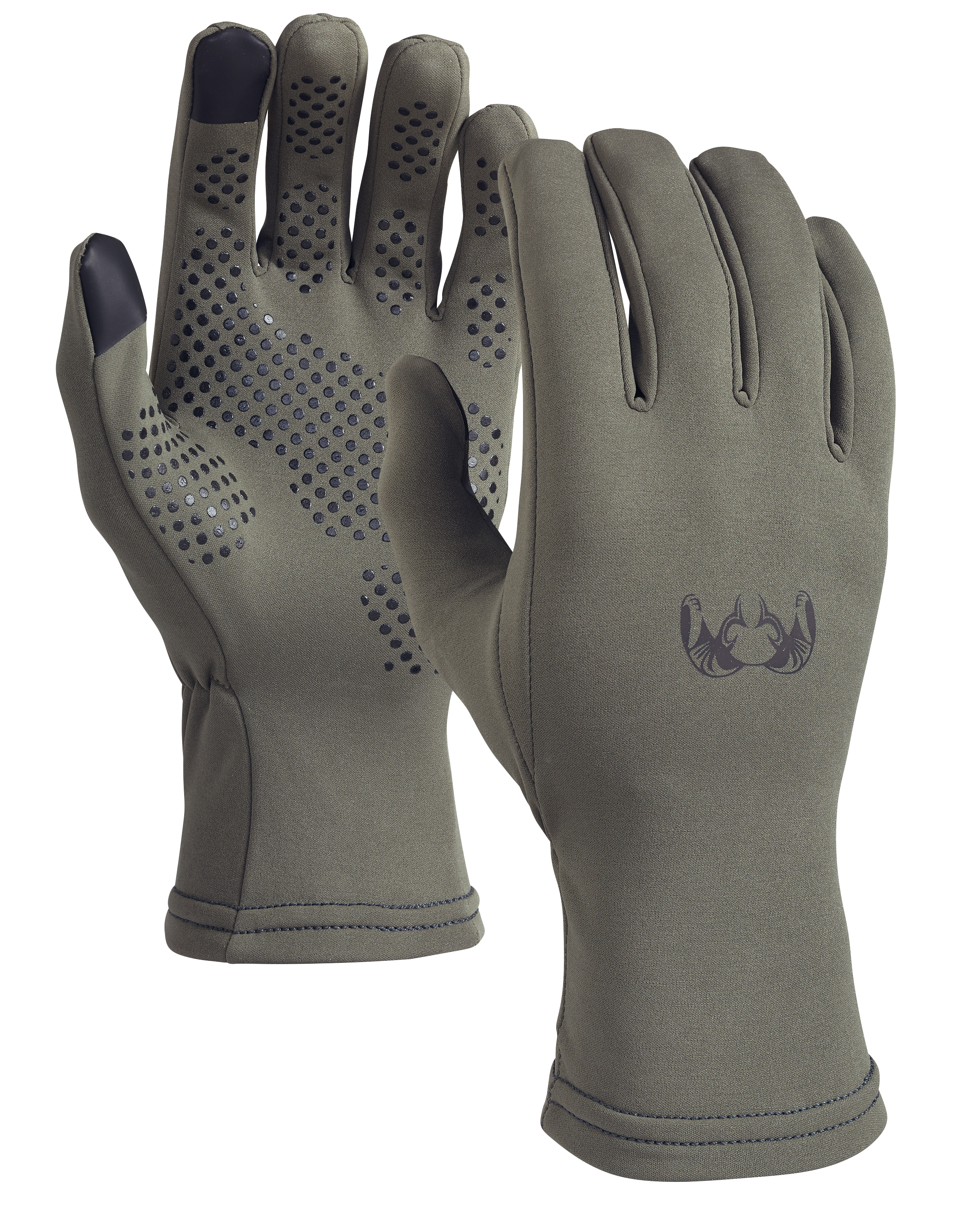 KUIU StrongFleece 220 Glove in Ash | Size 2XL