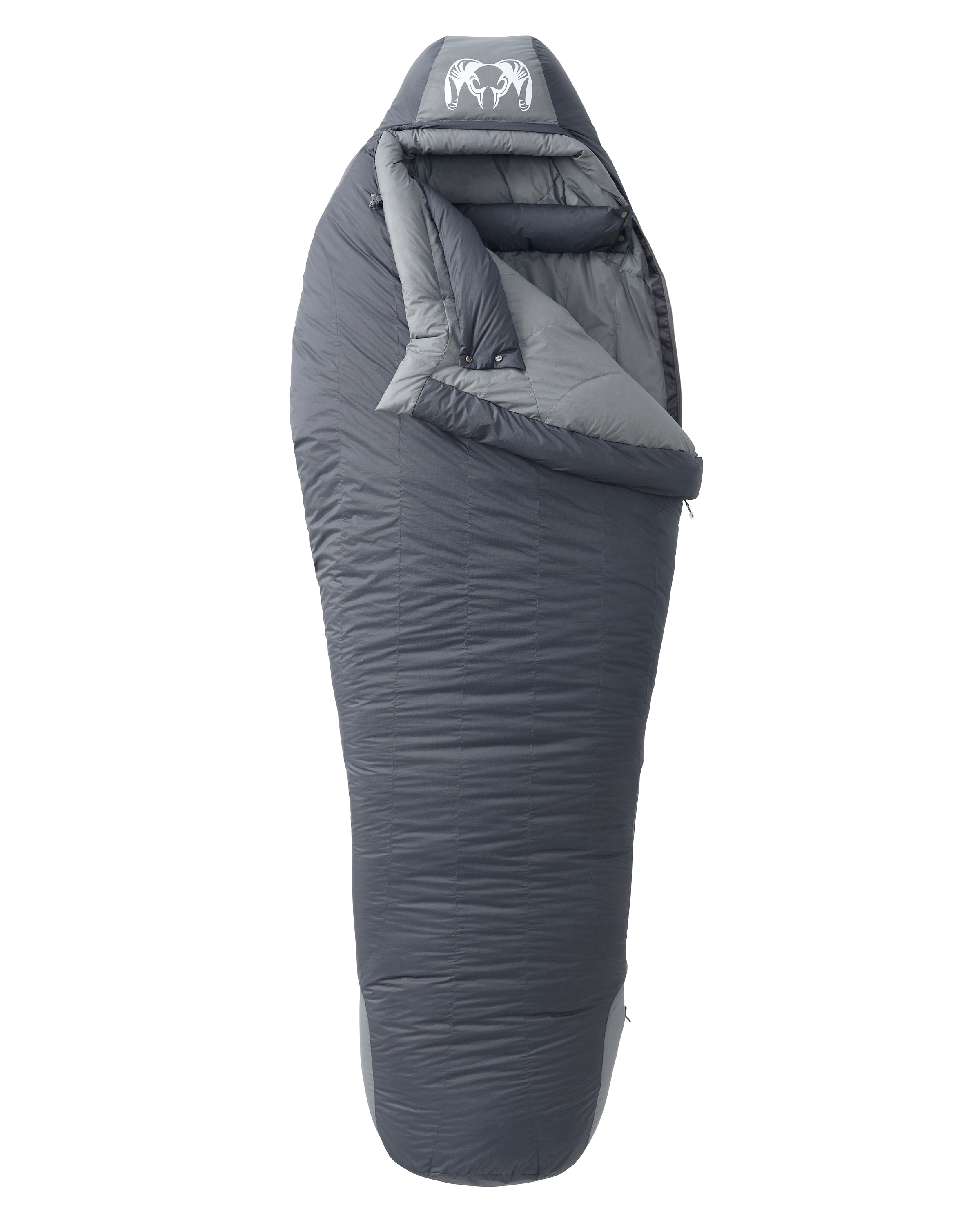 KUIU Super Down Sleeping Bag 15? | Phantom-Steel Grey in Phantom Steel Grey | Size LargeONG