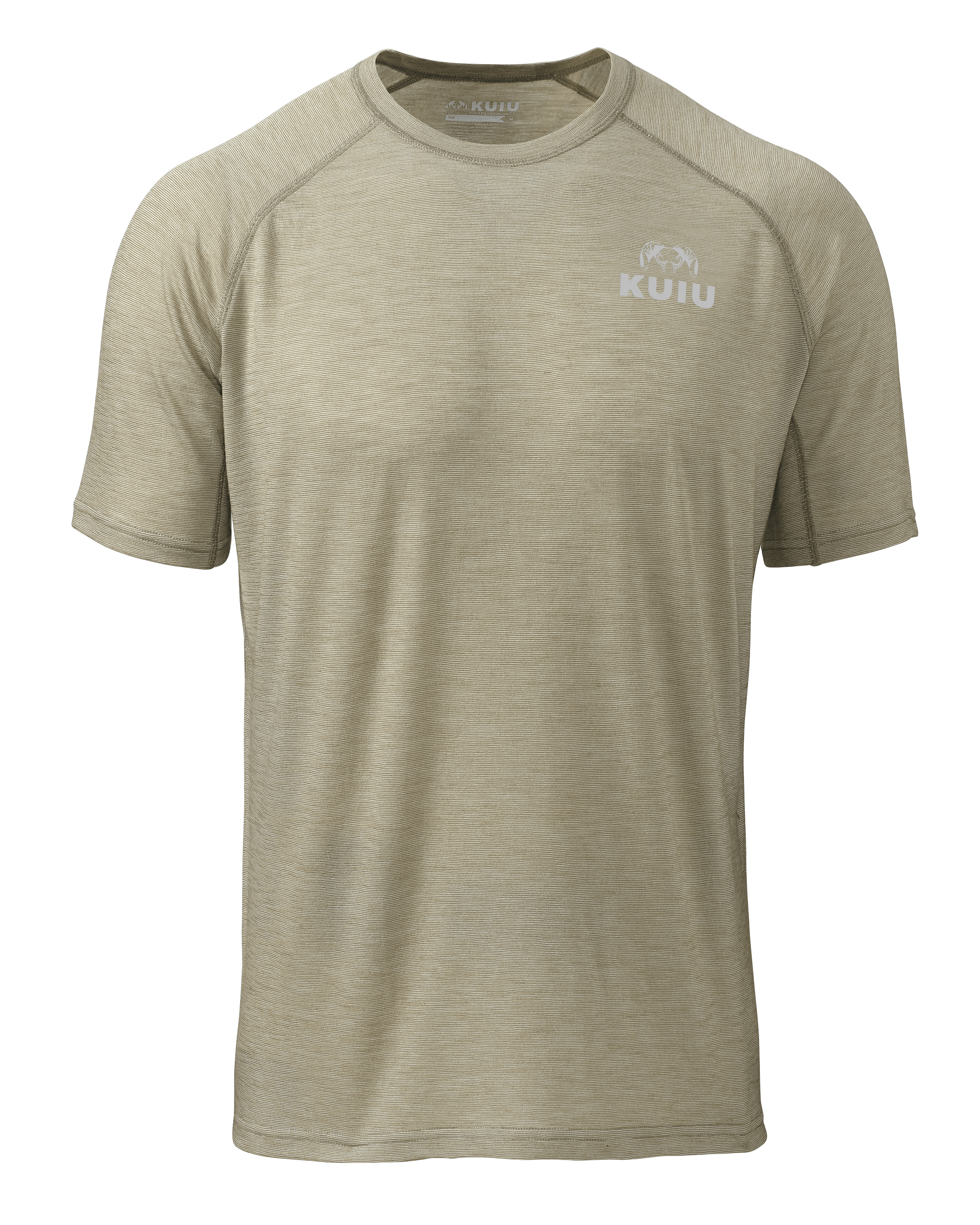 KUIU Active  105 Short Sleeves Crew Hunting Shirt in Bone | Medium