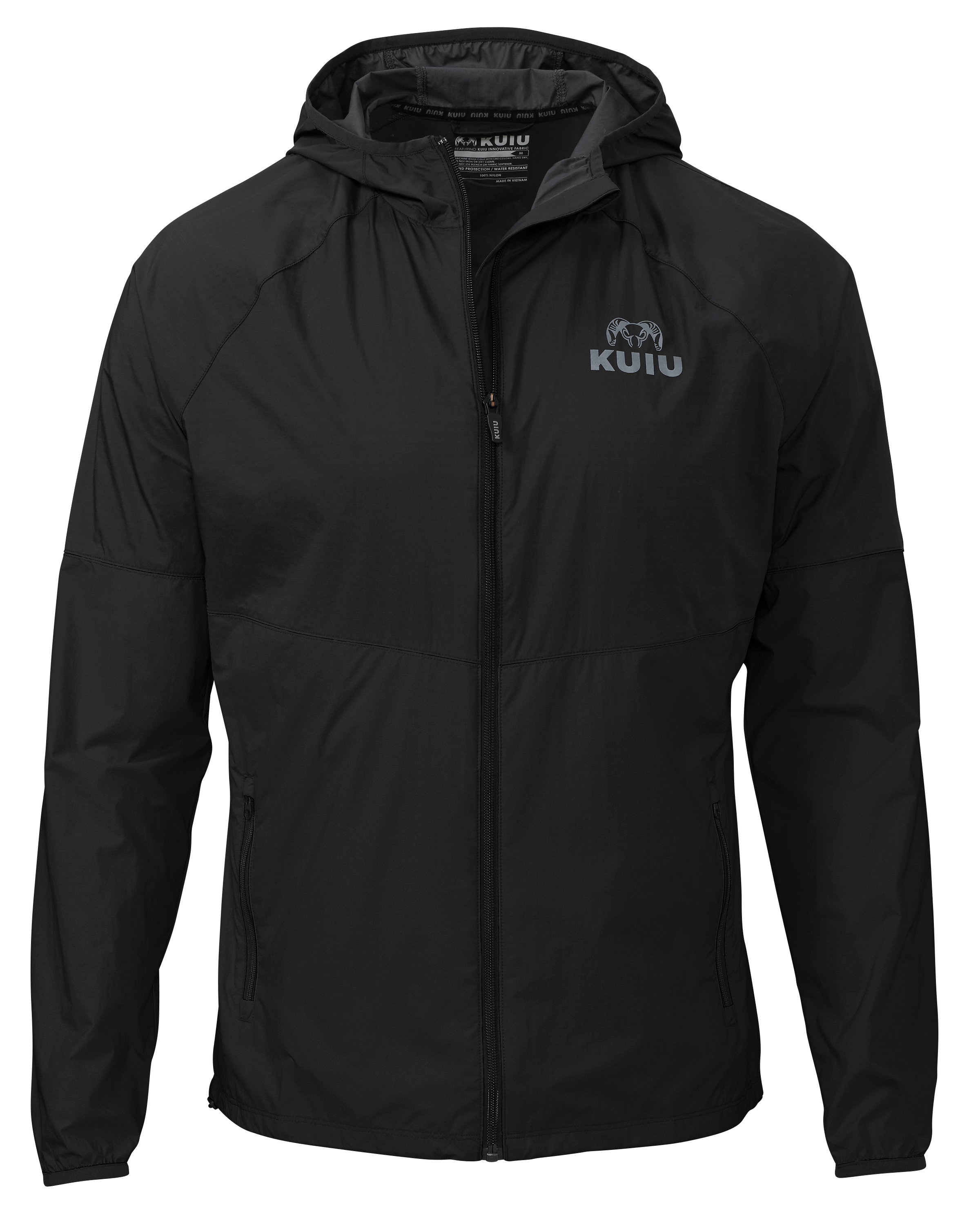 KUIU Training Tech Wind Jacket in Black | Large