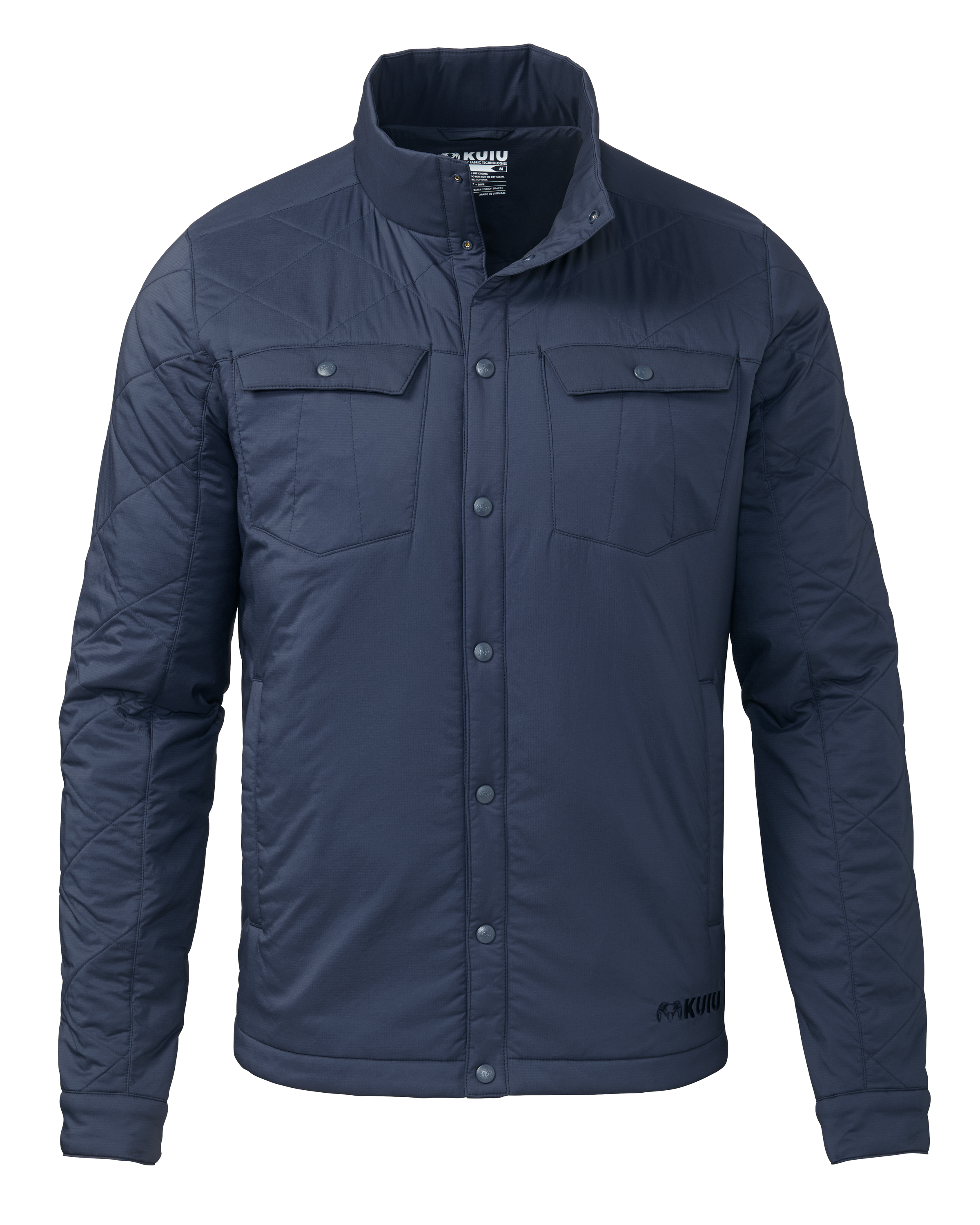 KUIU Base Camp Insulated Snap Shirt in Steel Blue | Size 2XL