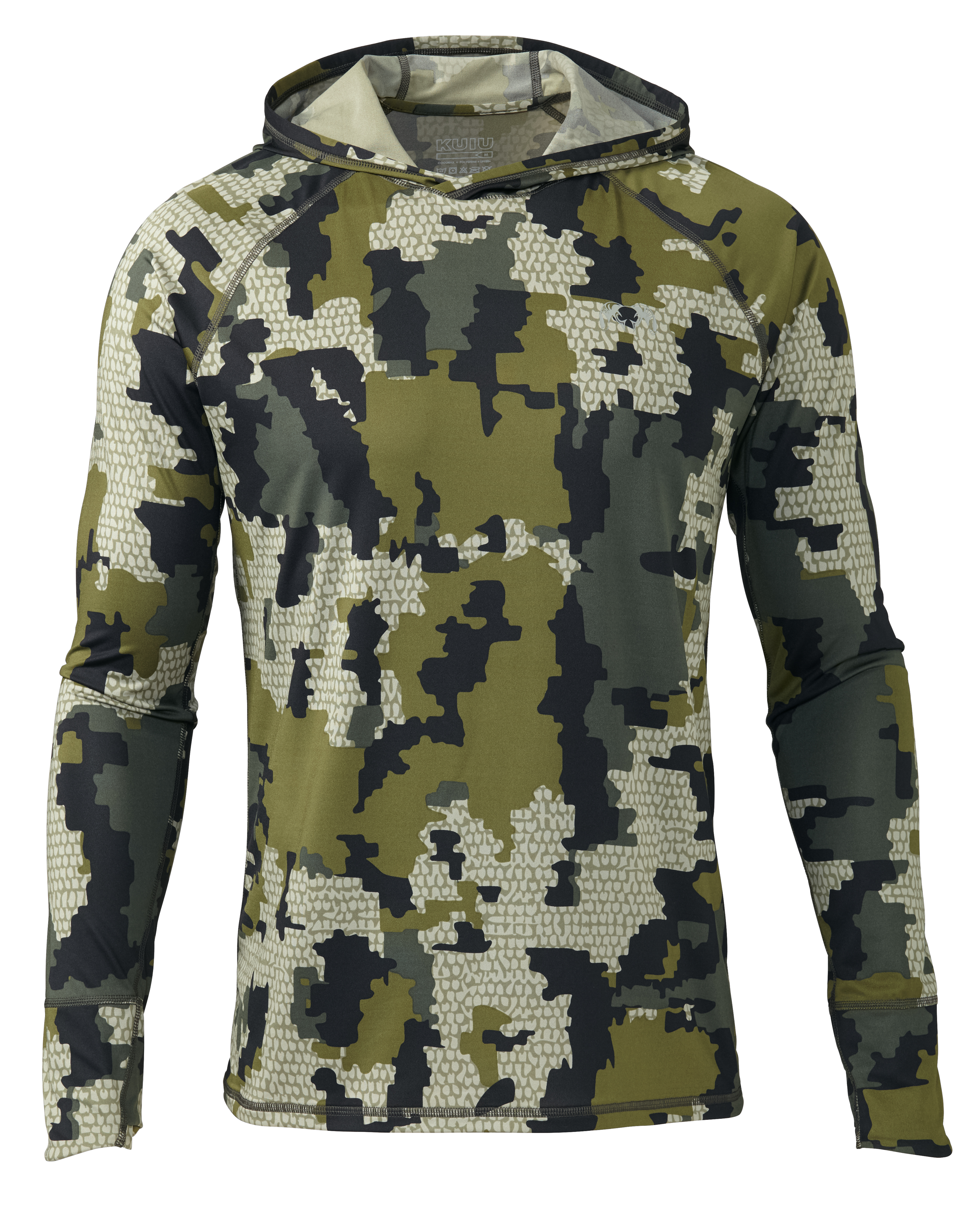 KUIU Gila Long Sleeves Hunting Hoodie in Verde | Large