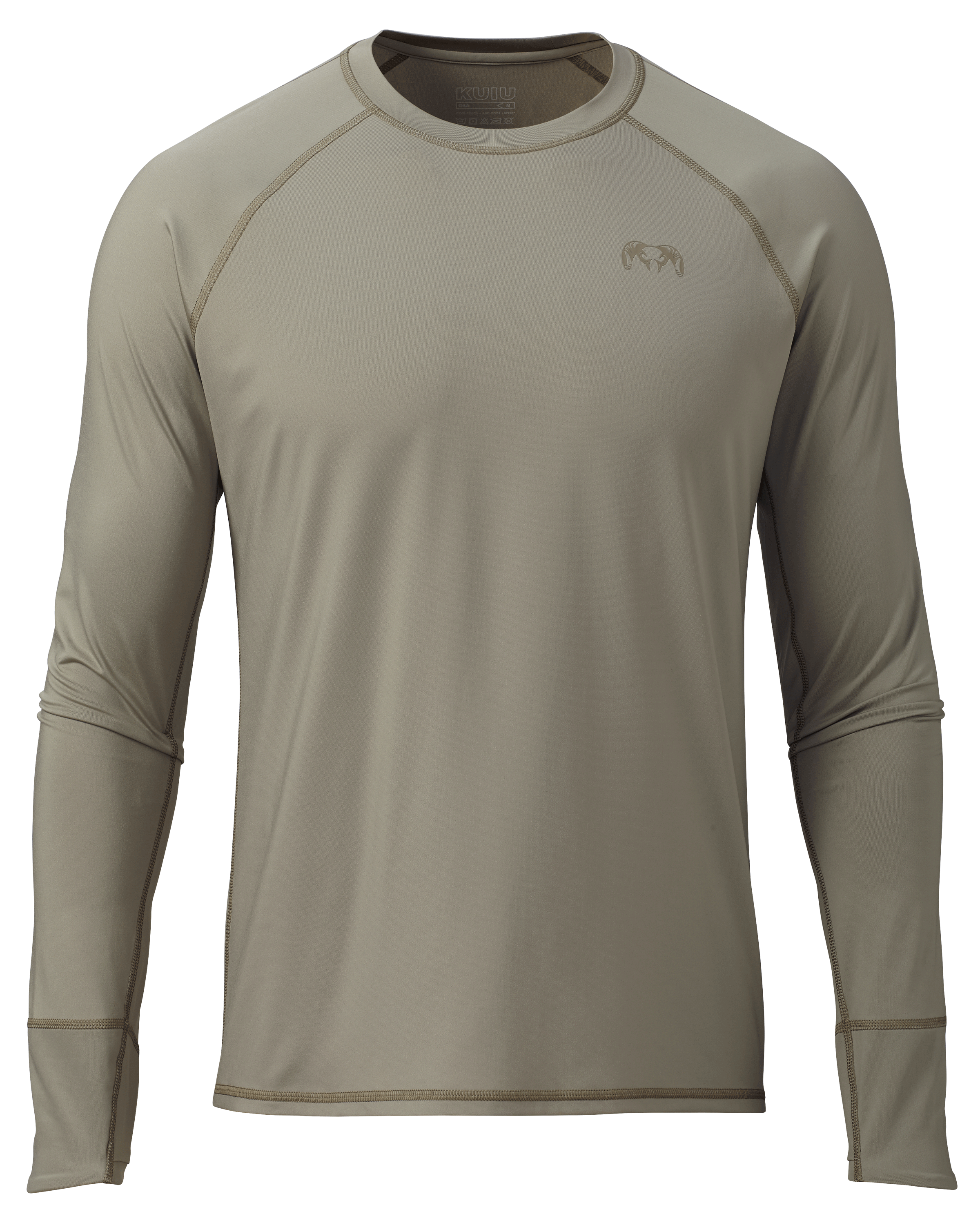 KUIU Gila Long Sleeves Crew Hunting Shirt in Bone | Size 3XL