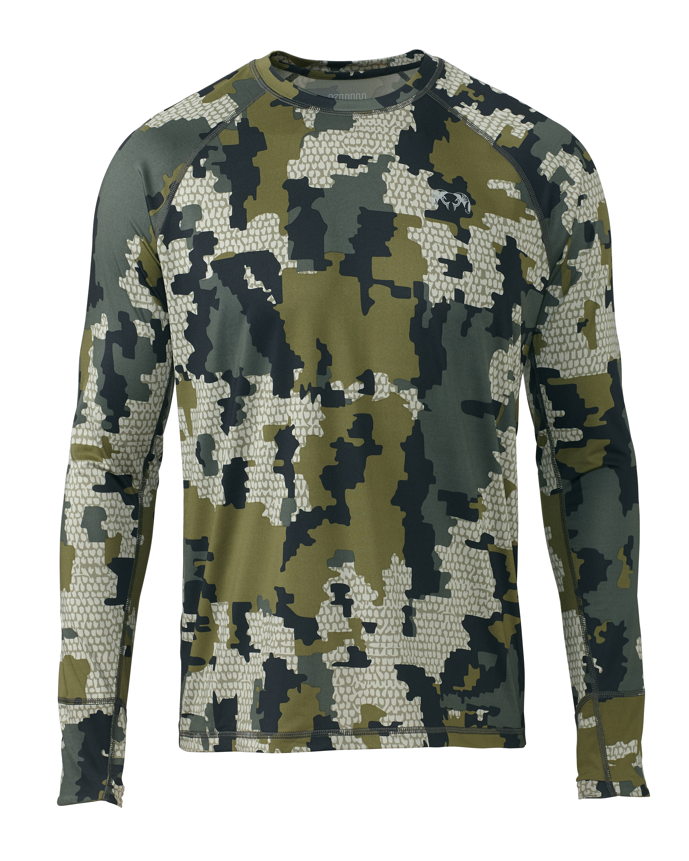 KUIU Gila Long Sleeves Crew Hunting Shirt in Verde | Large