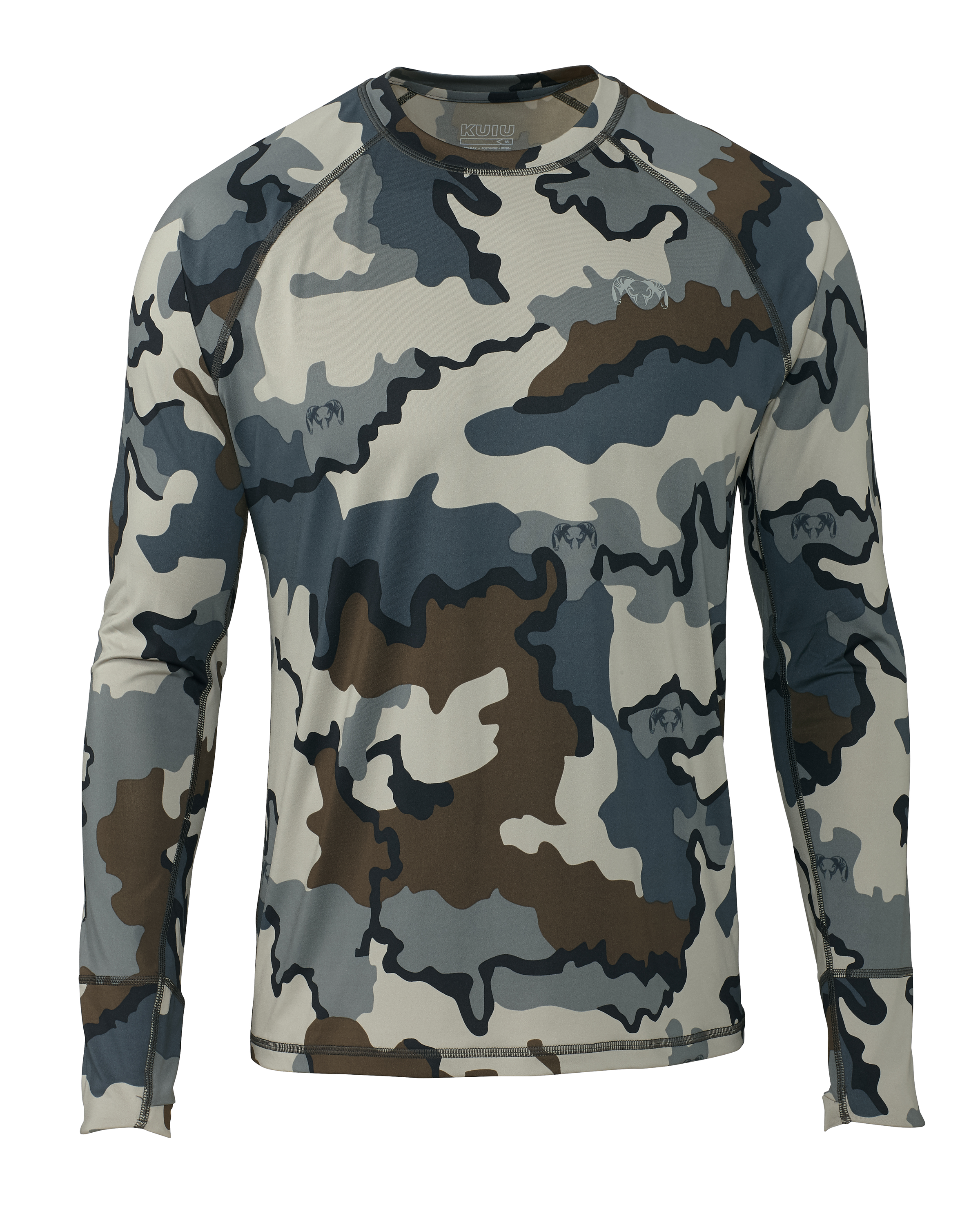 KUIU Gila Long Sleeves Crew Hunting Shirt in Vias | Size Medium