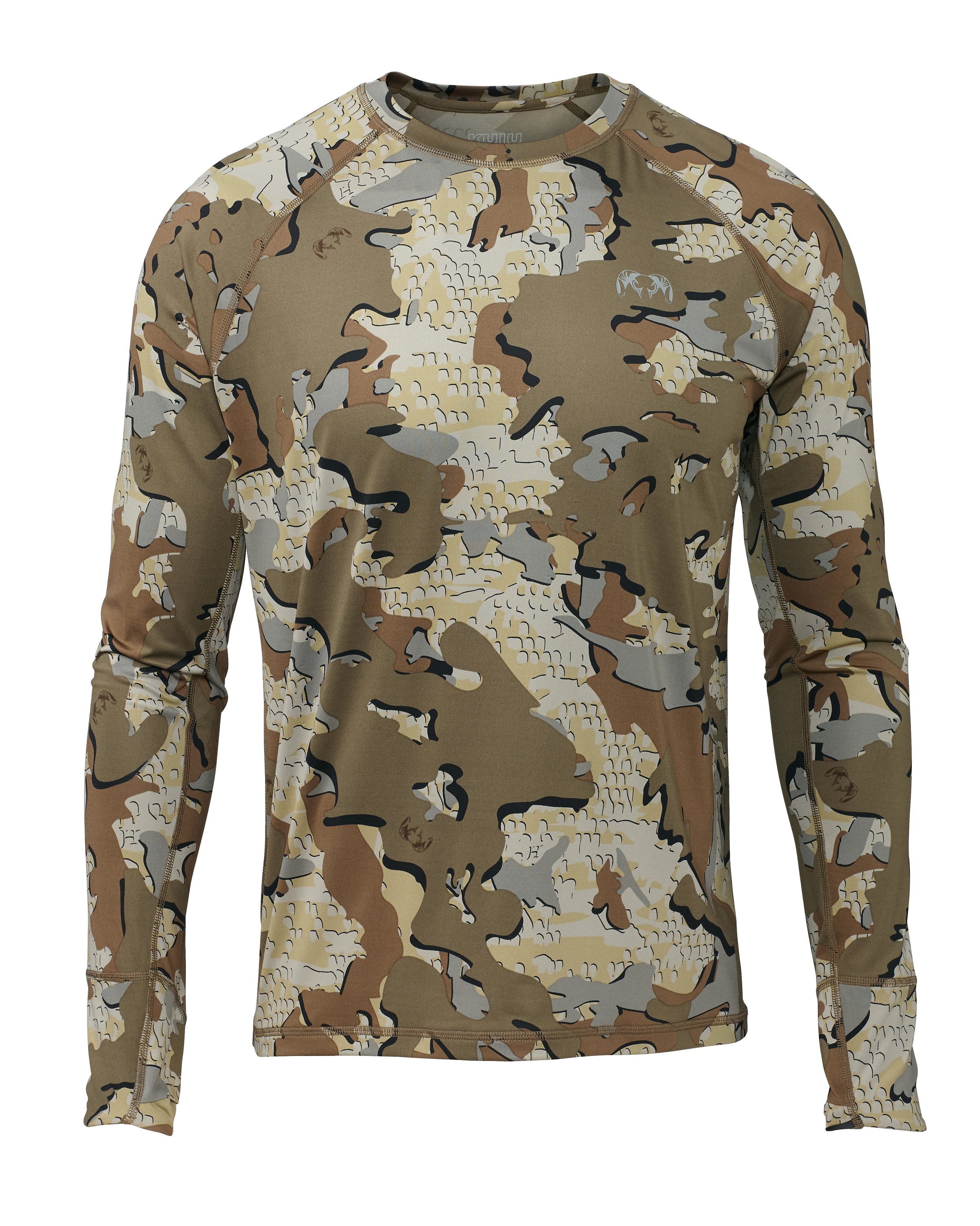 KUIU Gila Long Sleeves Crew Hunting Shirt in Valo | Large