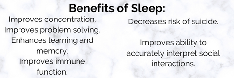 benefits of sleep and the role it plays on your mental health