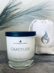 Gratitude Sweet Vegan Candle