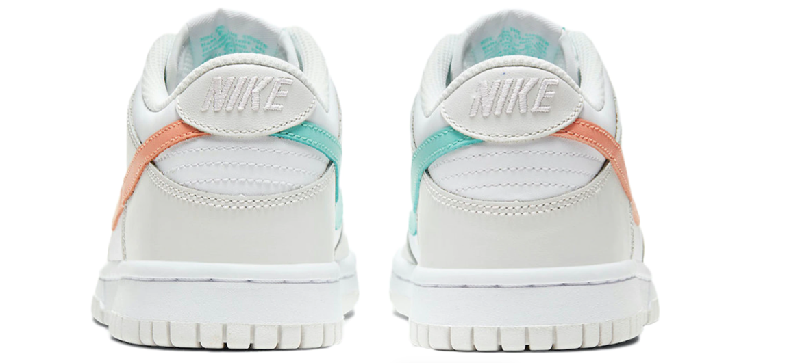 dunk peach aqua