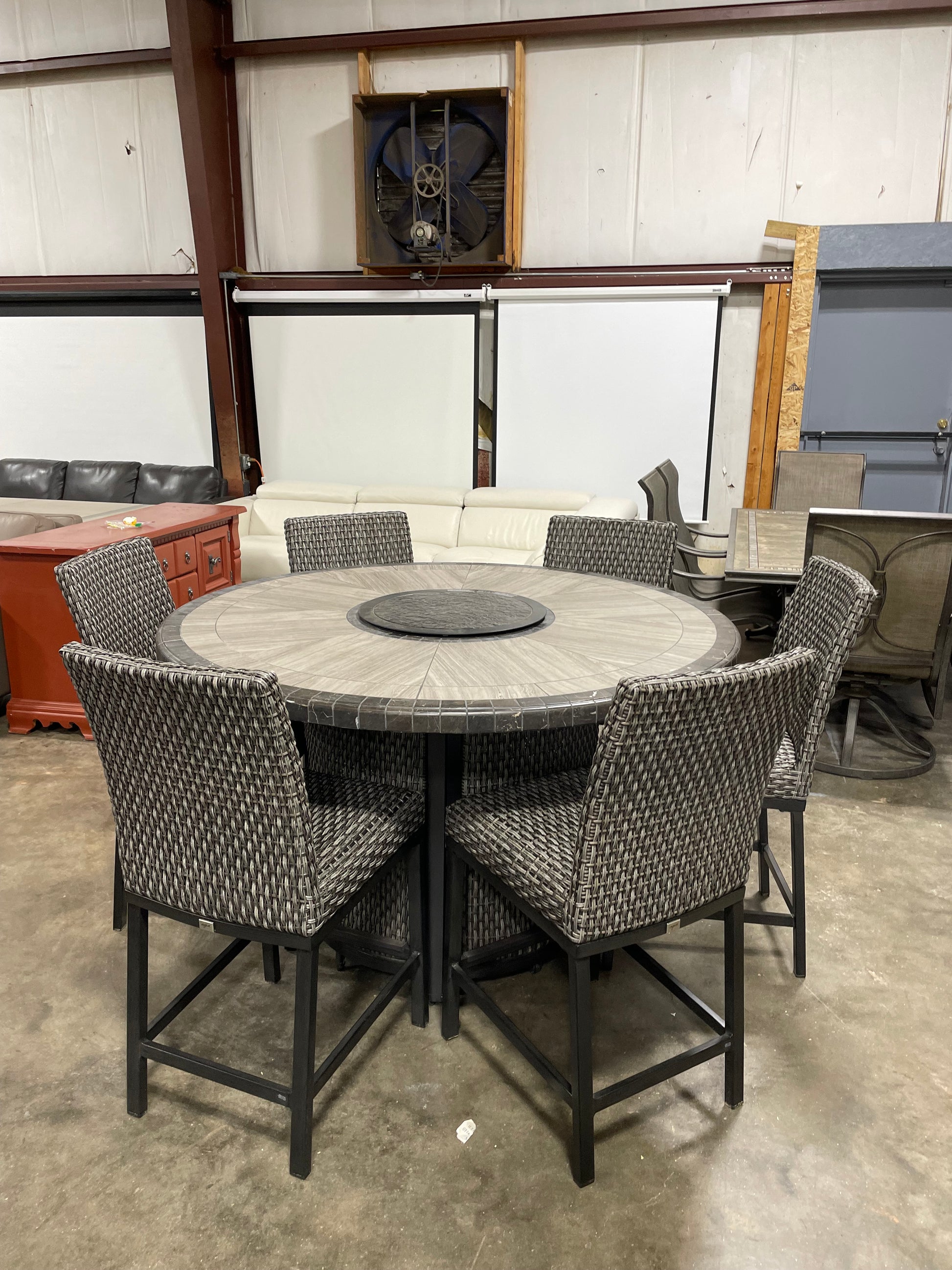 agio park falls dining set