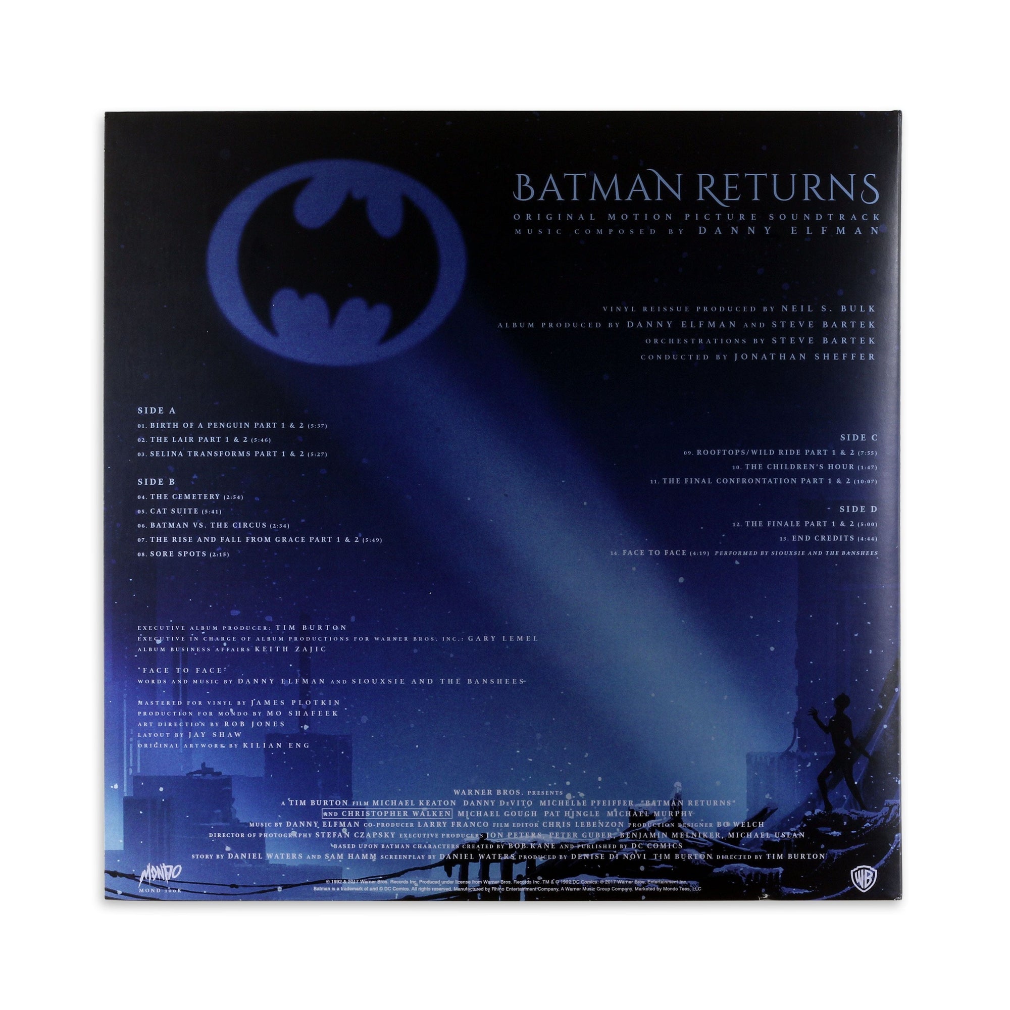 Batman Returns – Original Motion Picture Soundtrack 2XLP – Mondo