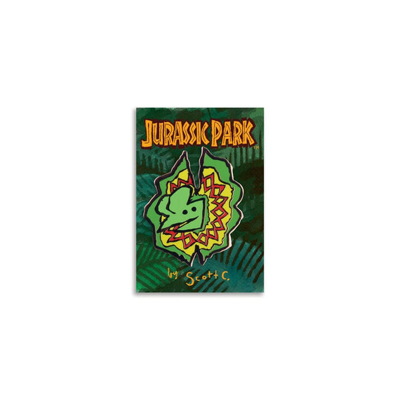 Jurassic Park – Dilophosaurus Enamel Pin – Mondo