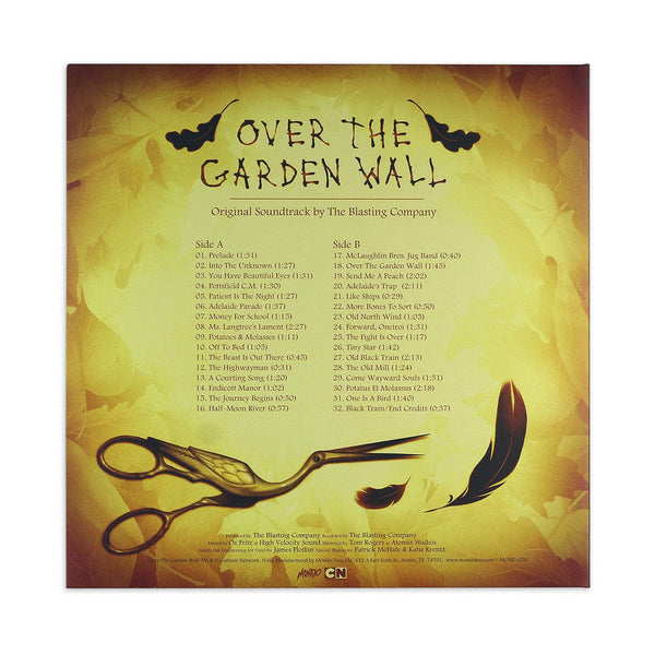 Over The Garden Wall Original Soundtrack Lp Mondo