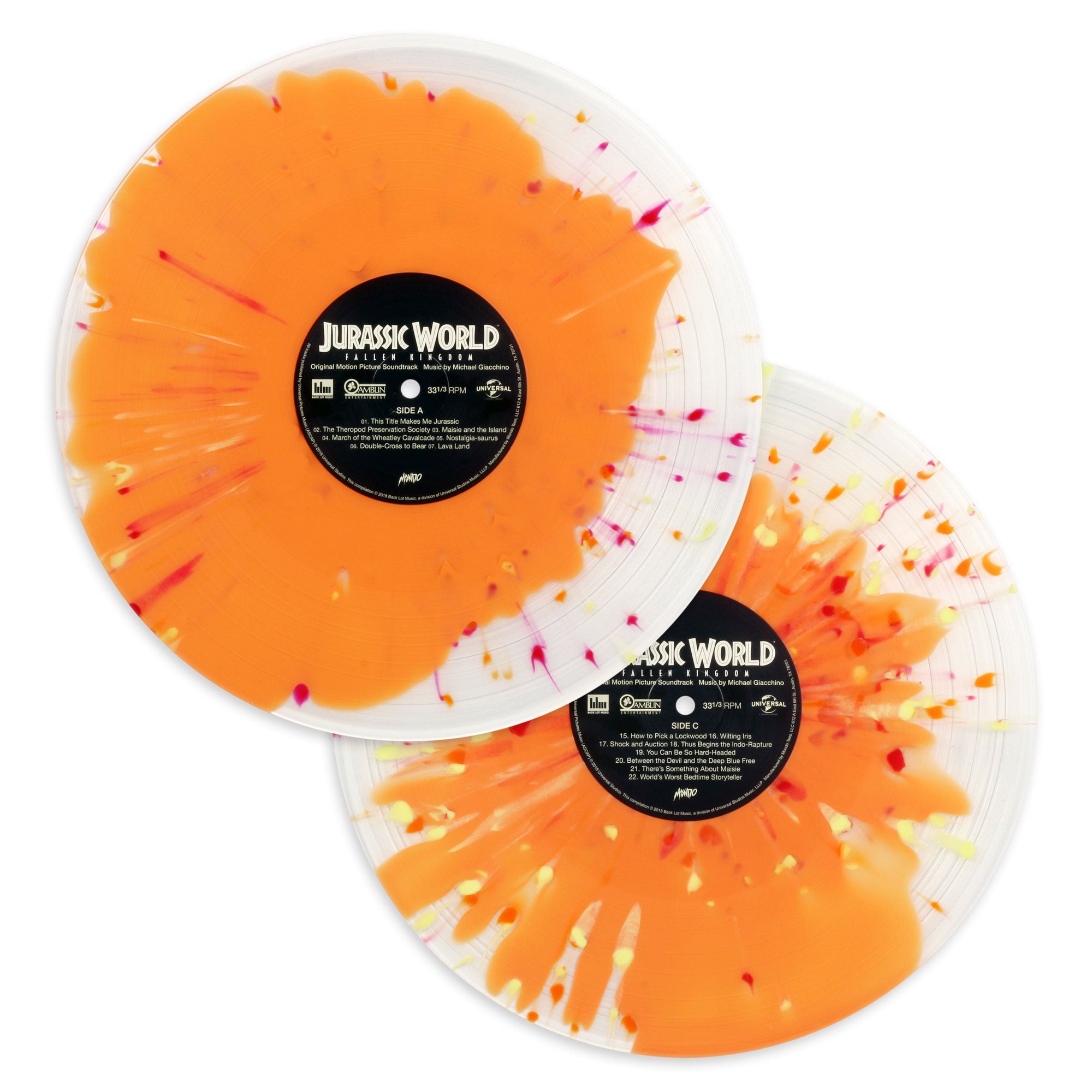 Jurassic World Fallen Kingdom Original Motion Picture Soundtrack 2x Mondo 