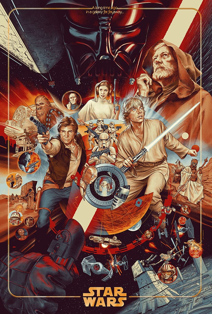 oppervlakkig Knipoog feit The Ways Of The Force Timed Edition Screenprinted Poster – Mondo