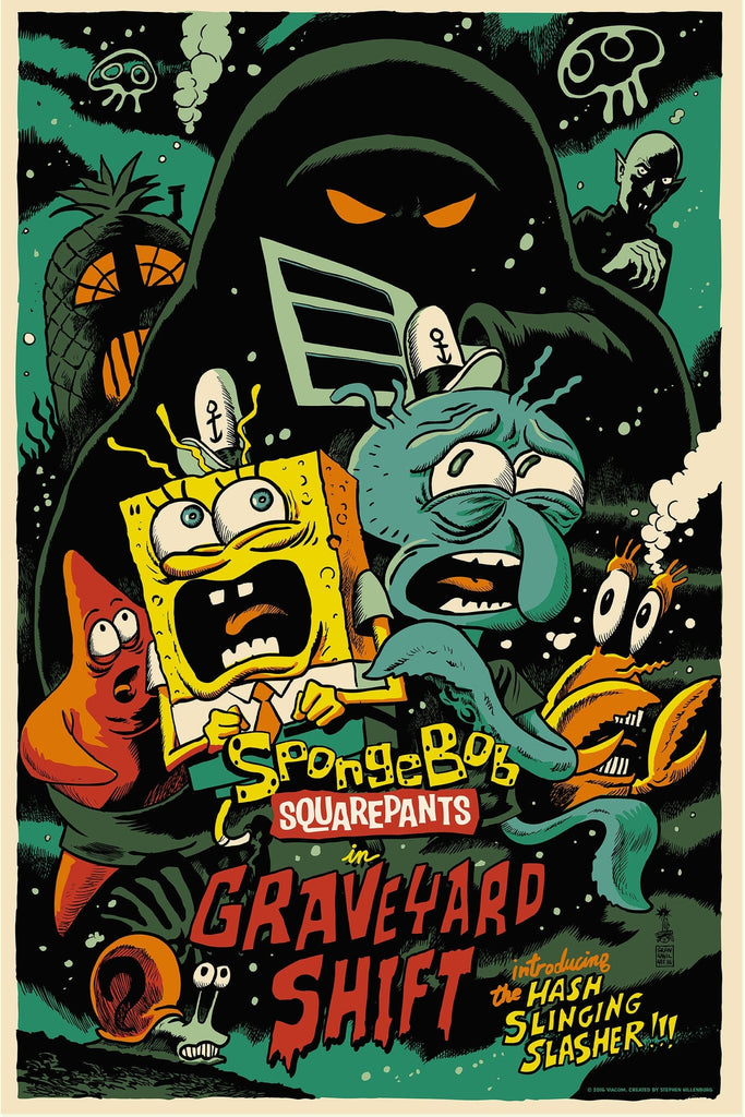 spongebob graveyard shift