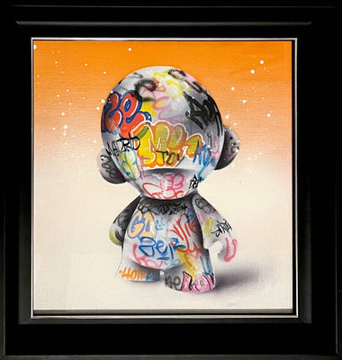 ▷ Bearbrick by Onemizer, 2022, Painting