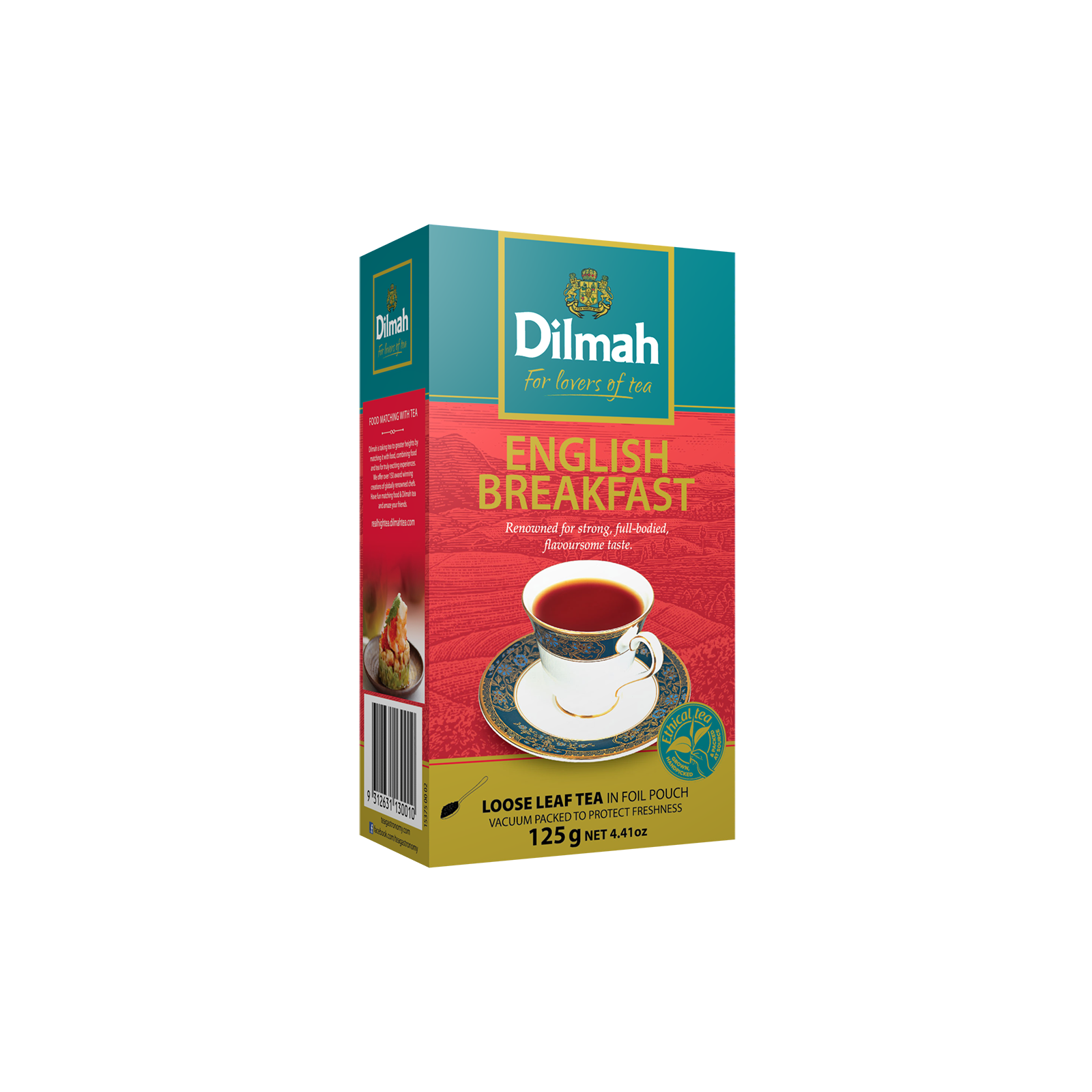 Gourmet English Breakfast - 125g Leaf Tea - Dilmah South Africa product image